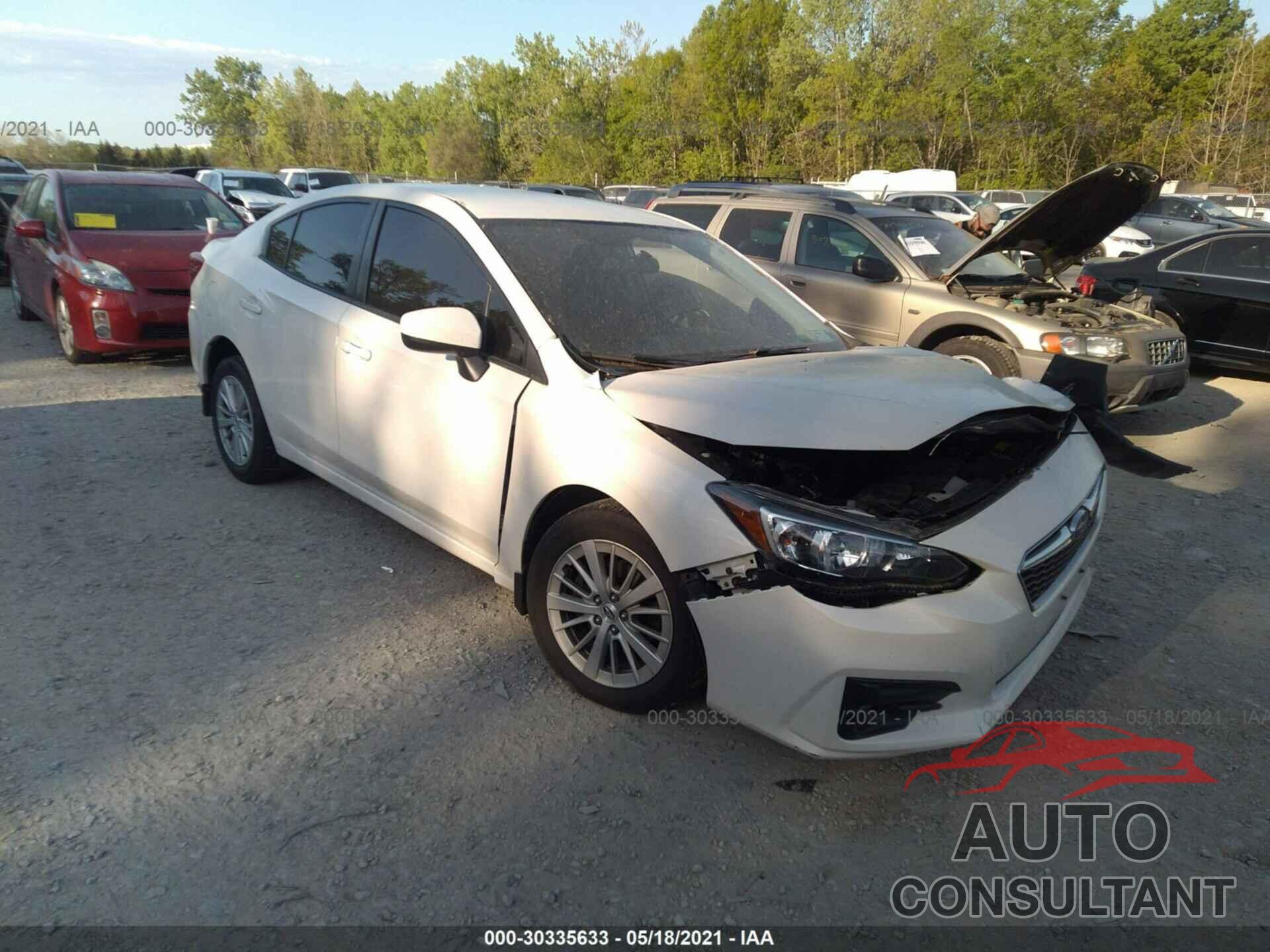 SUBARU IMPREZA 2017 - 4S3GKAB67H3624629