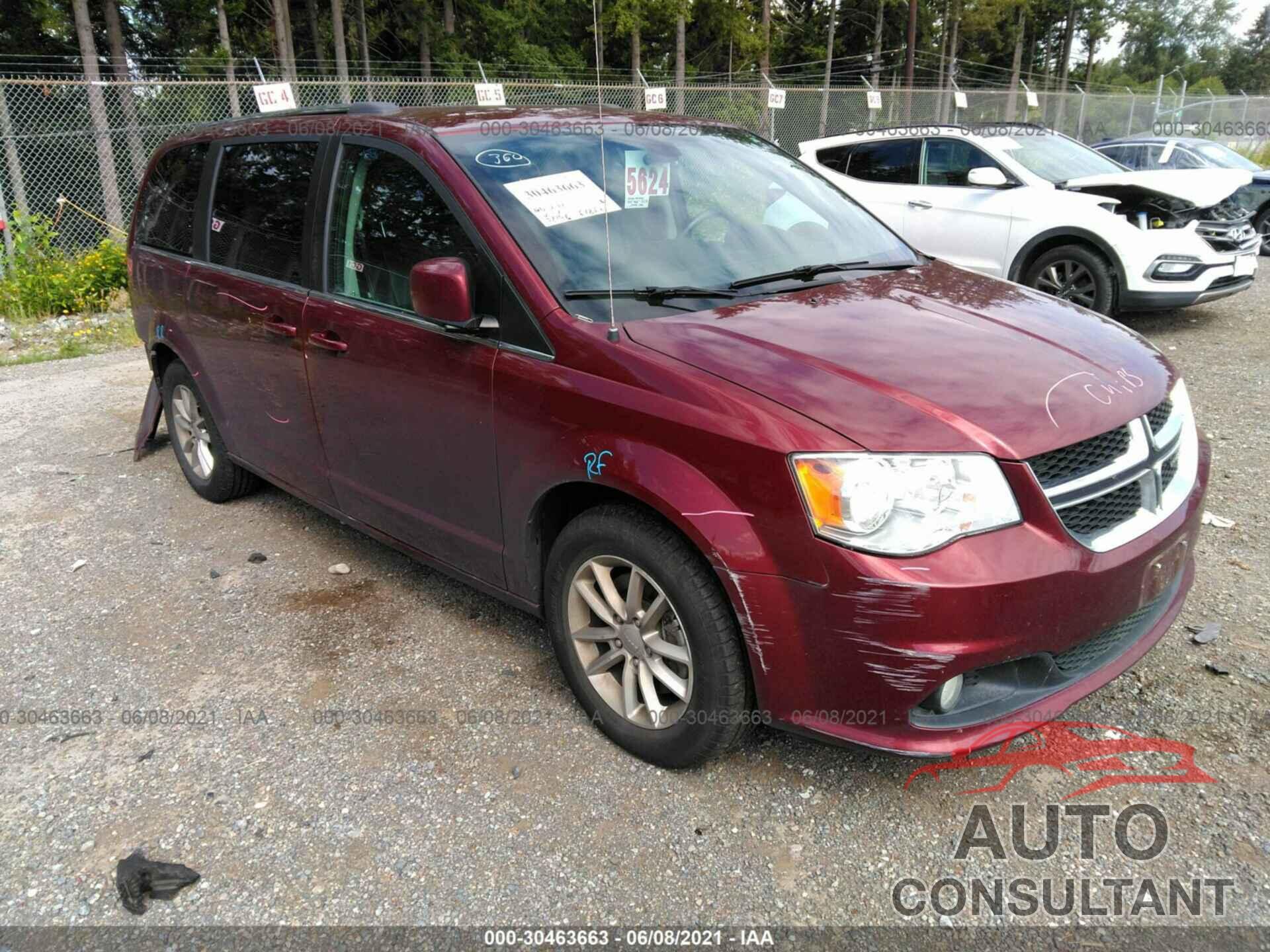 DODGE GRAND CARAVAN 2018 - 2C4RDGCG1JR298059