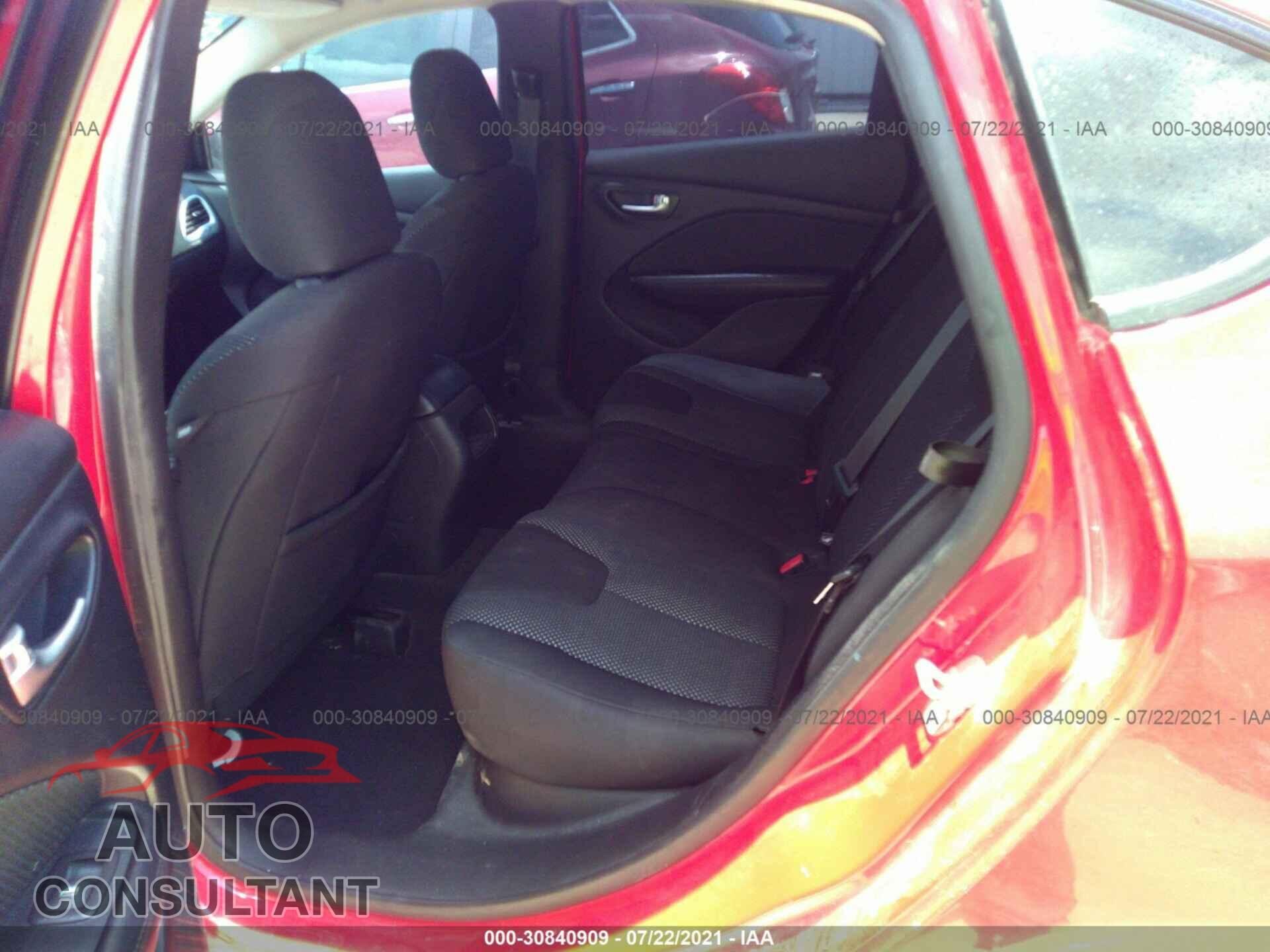 DODGE DART 2016 - 1C3CDFAA9GD623961