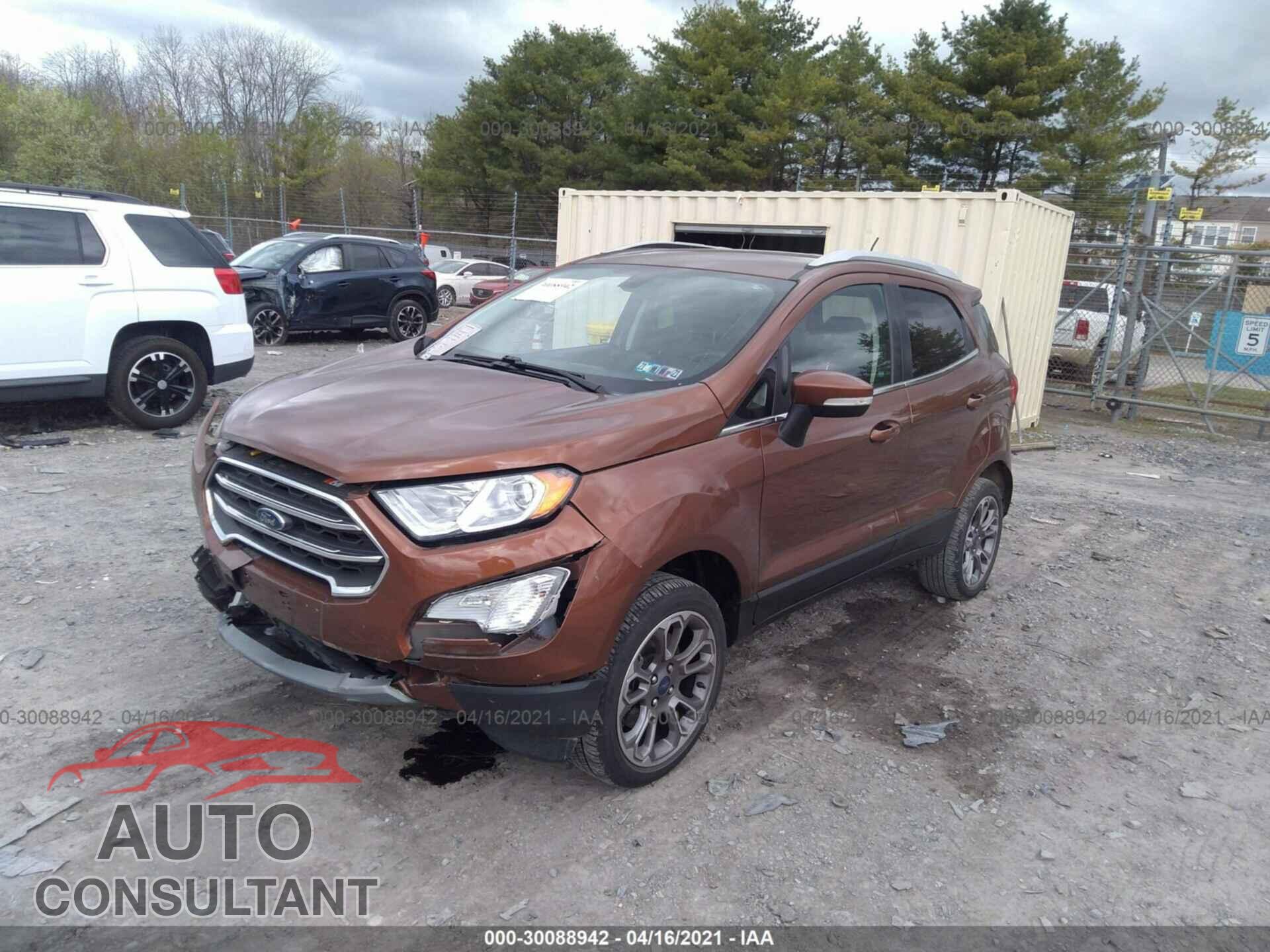 FORD ECOSPORT 2019 - MAJ6S3KLXKC267733