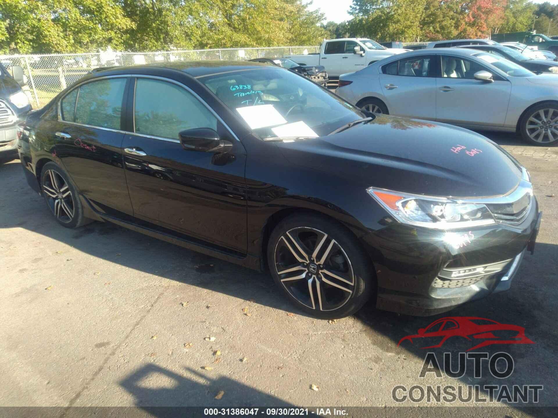 HONDA ACCORD SEDAN 2016 - 1HGCR2F59GA093575