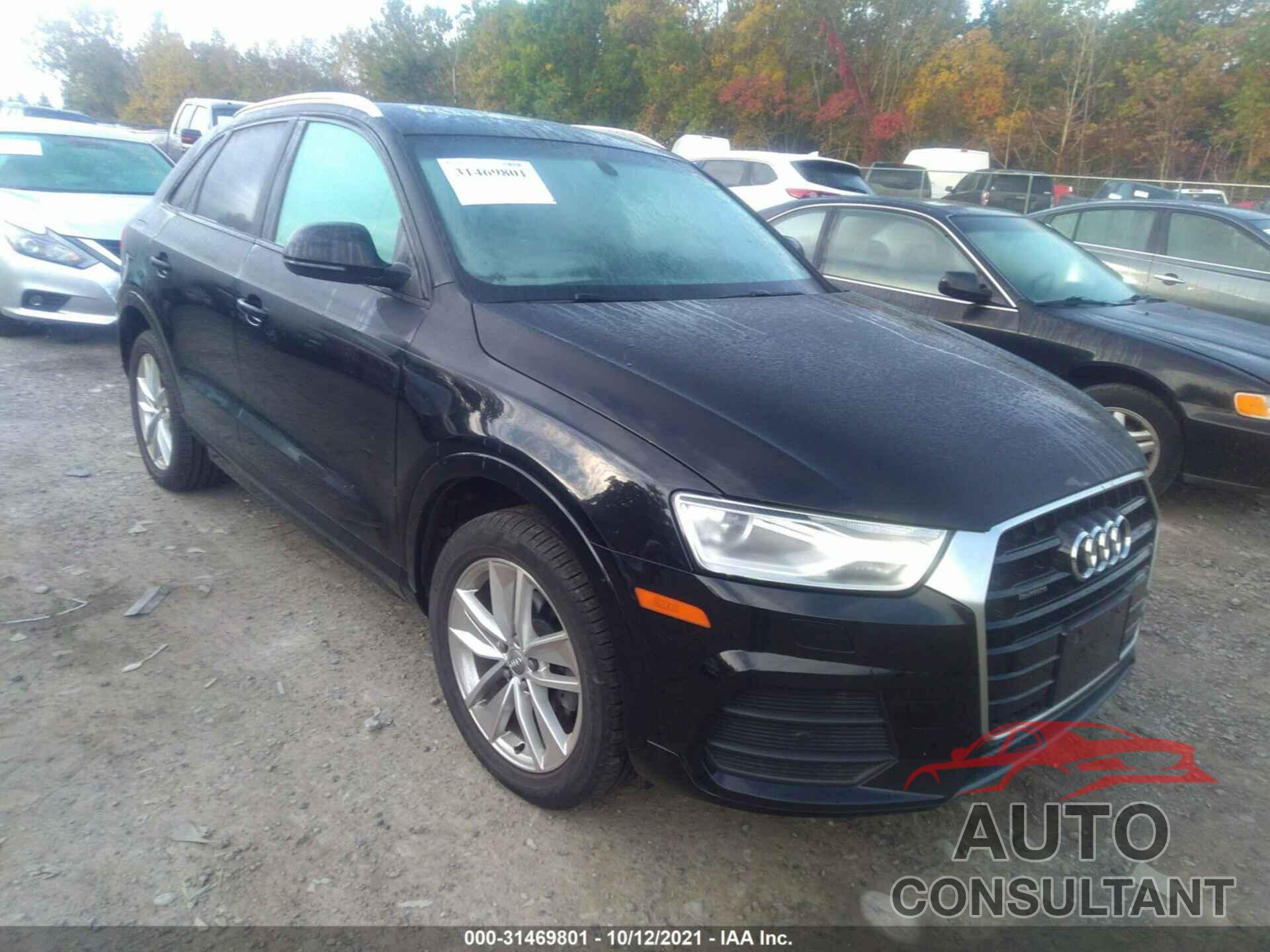 AUDI Q3 2017 - WA1ECCFS6HR013733