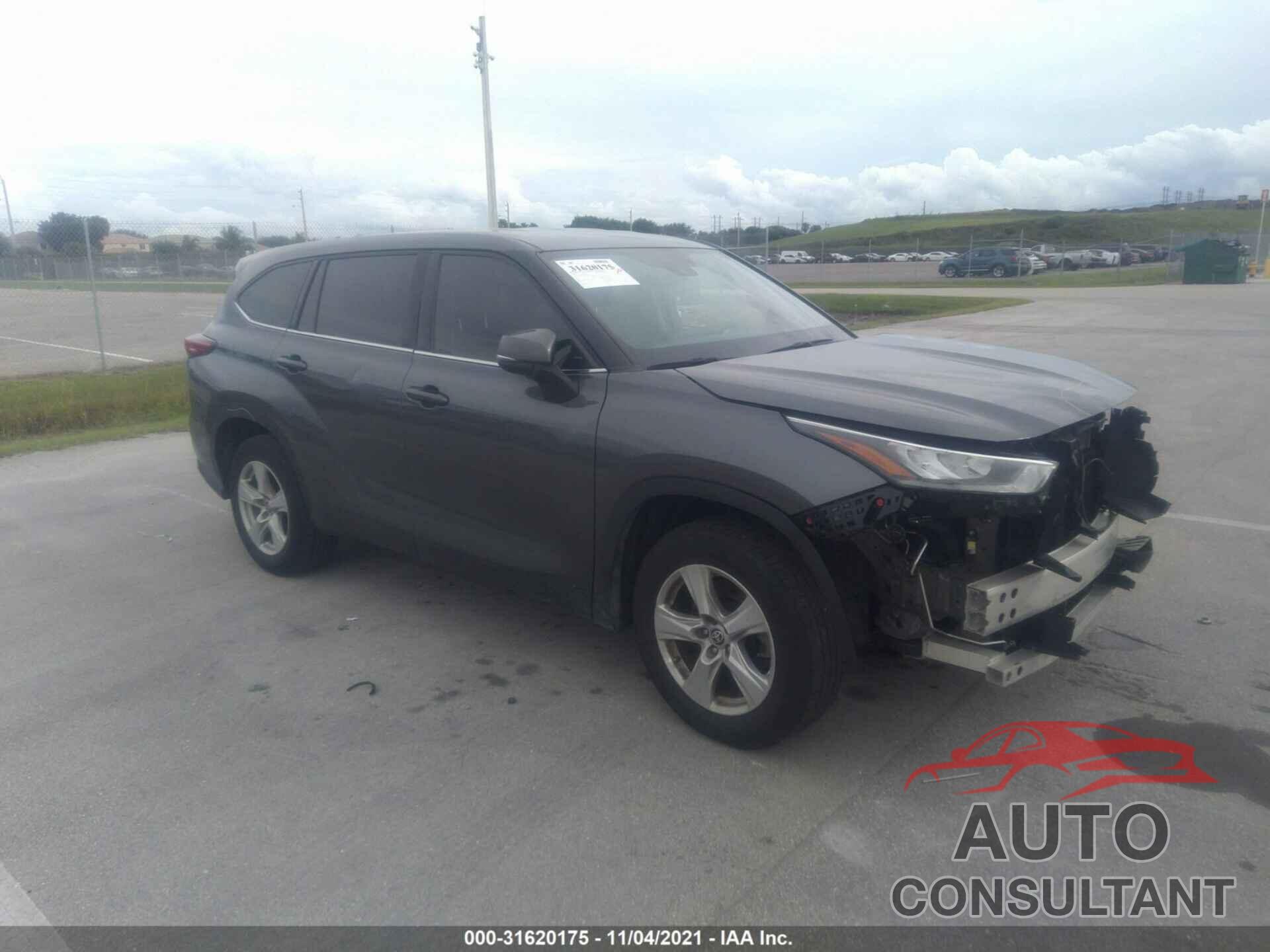 TOYOTA HIGHLANDER 2020 - 5TDCZRAH1LS505252