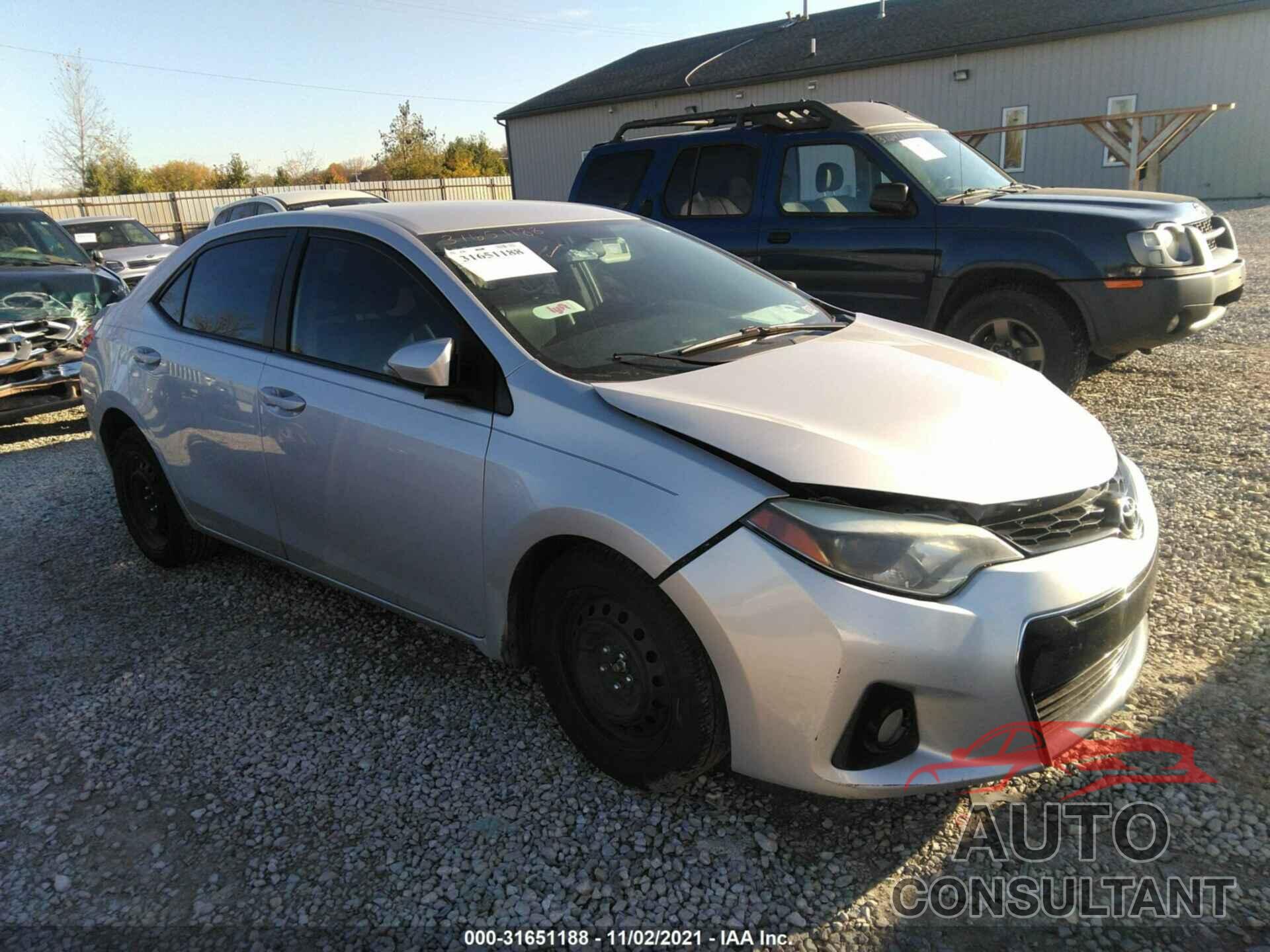 TOYOTA COROLLA 2016 - 2T1BURHE8GC558406