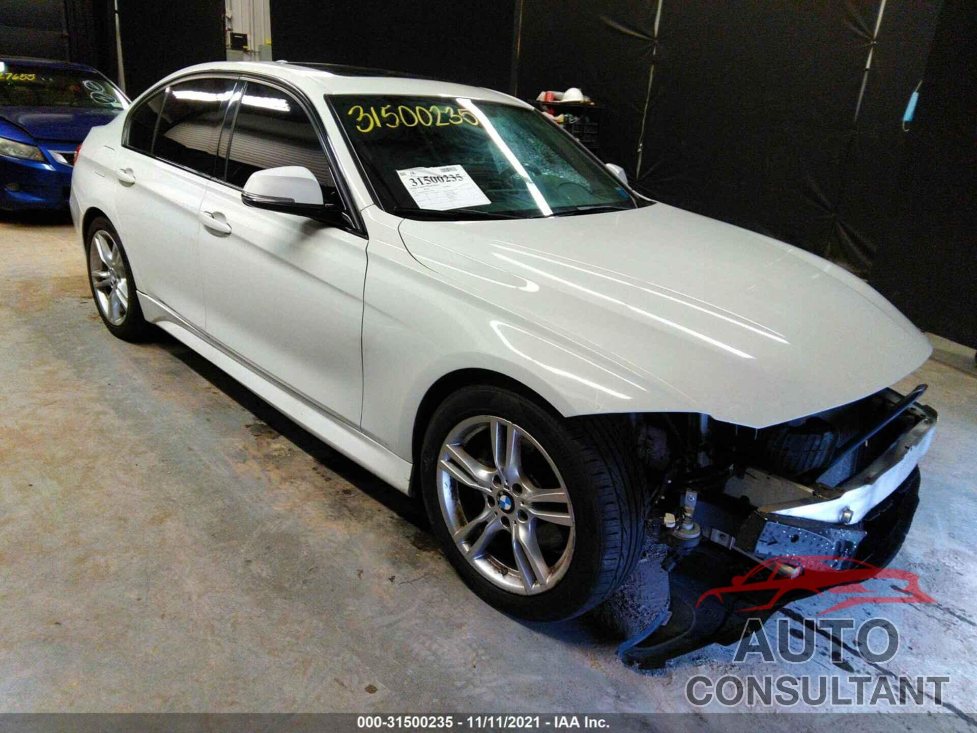 BMW 3 SERIES 2017 - WBA8B9G5XHNU49684