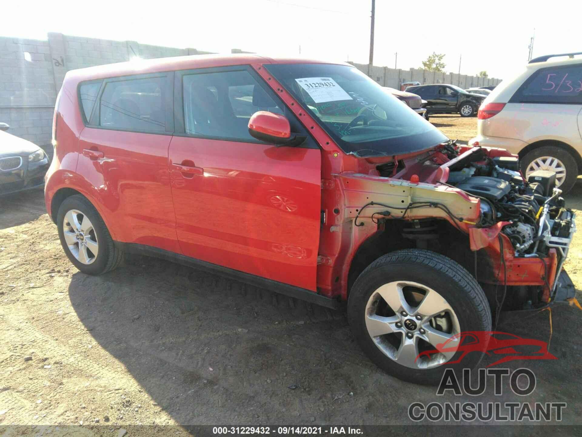 KIA SOUL 2019 - KNDJN2A27K7667711