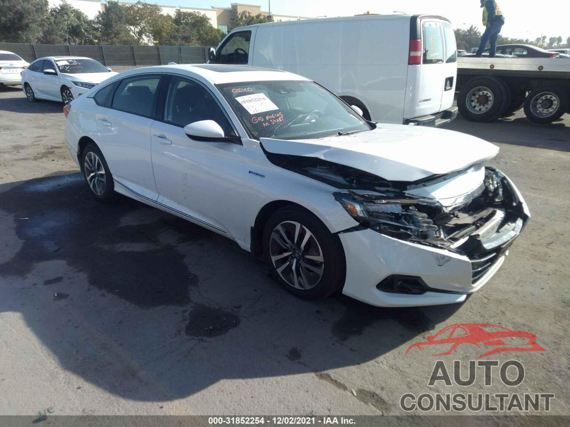 HONDA ACCORD HYBRID 2021 - 1HGCV3F46MA006591