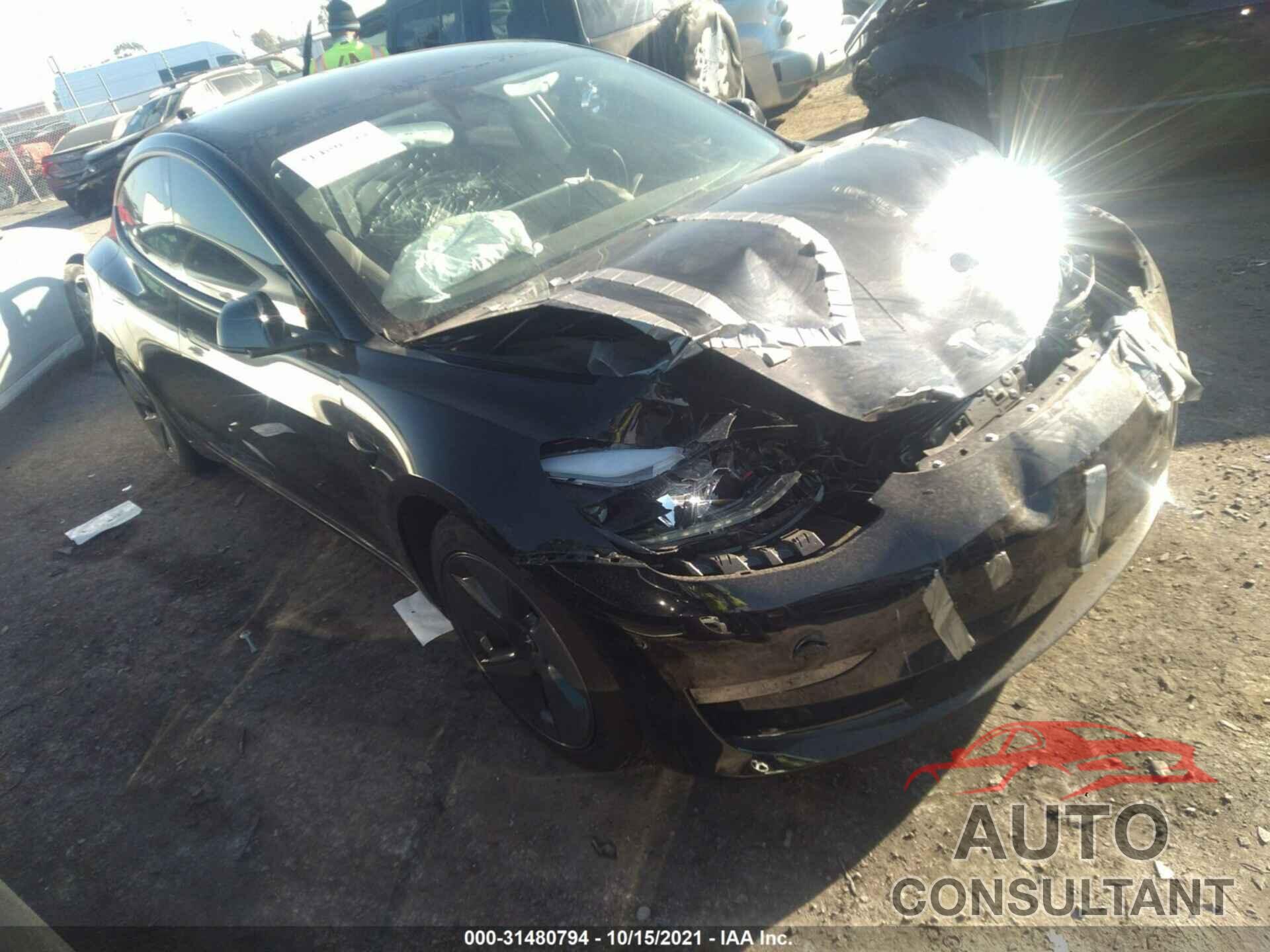 TESLA MODEL 3 2021 - 5YJ3E1EAXMF027090