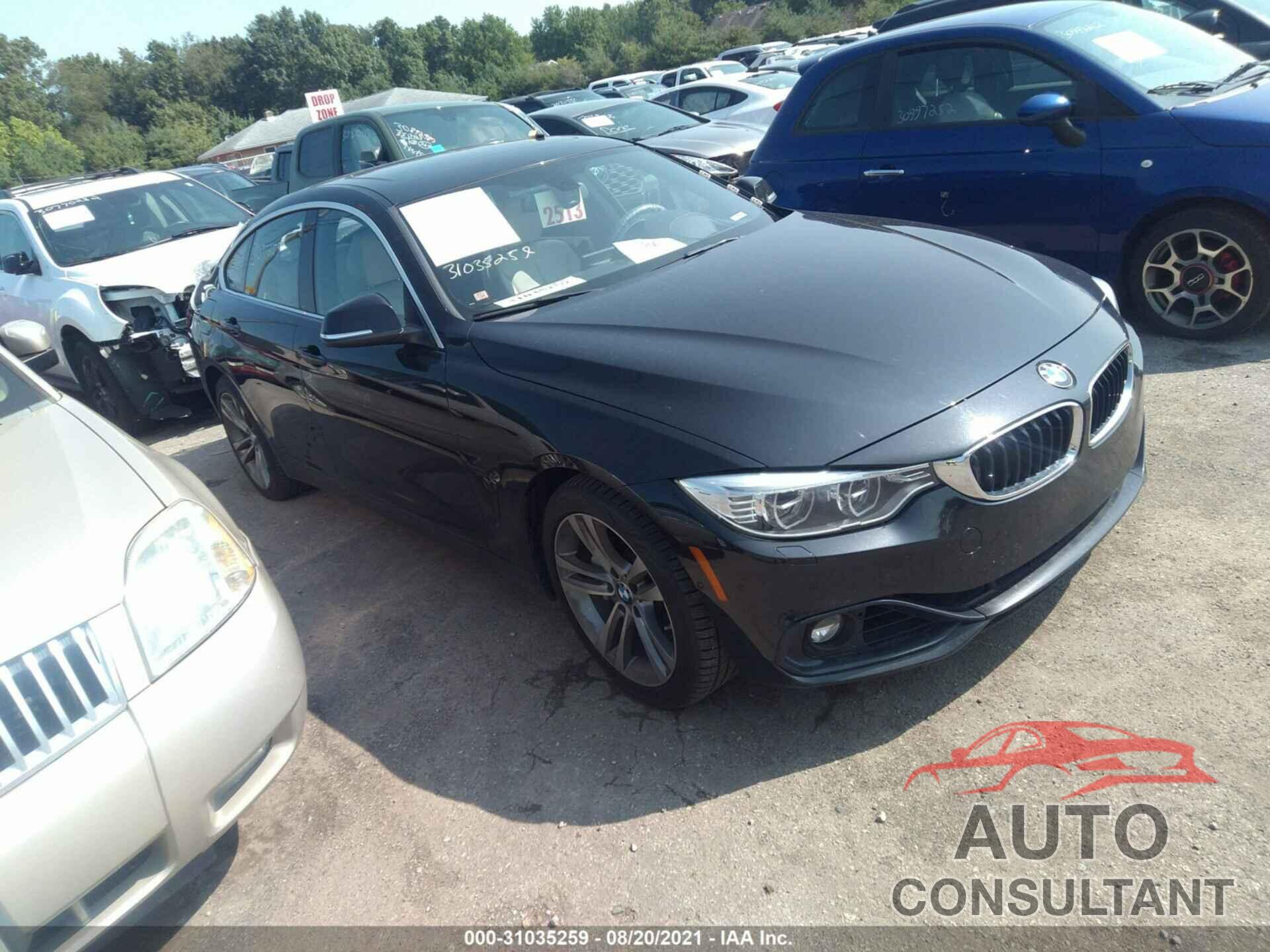 BMW 4 SERIES 2016 - WBA4B3C59GG344235