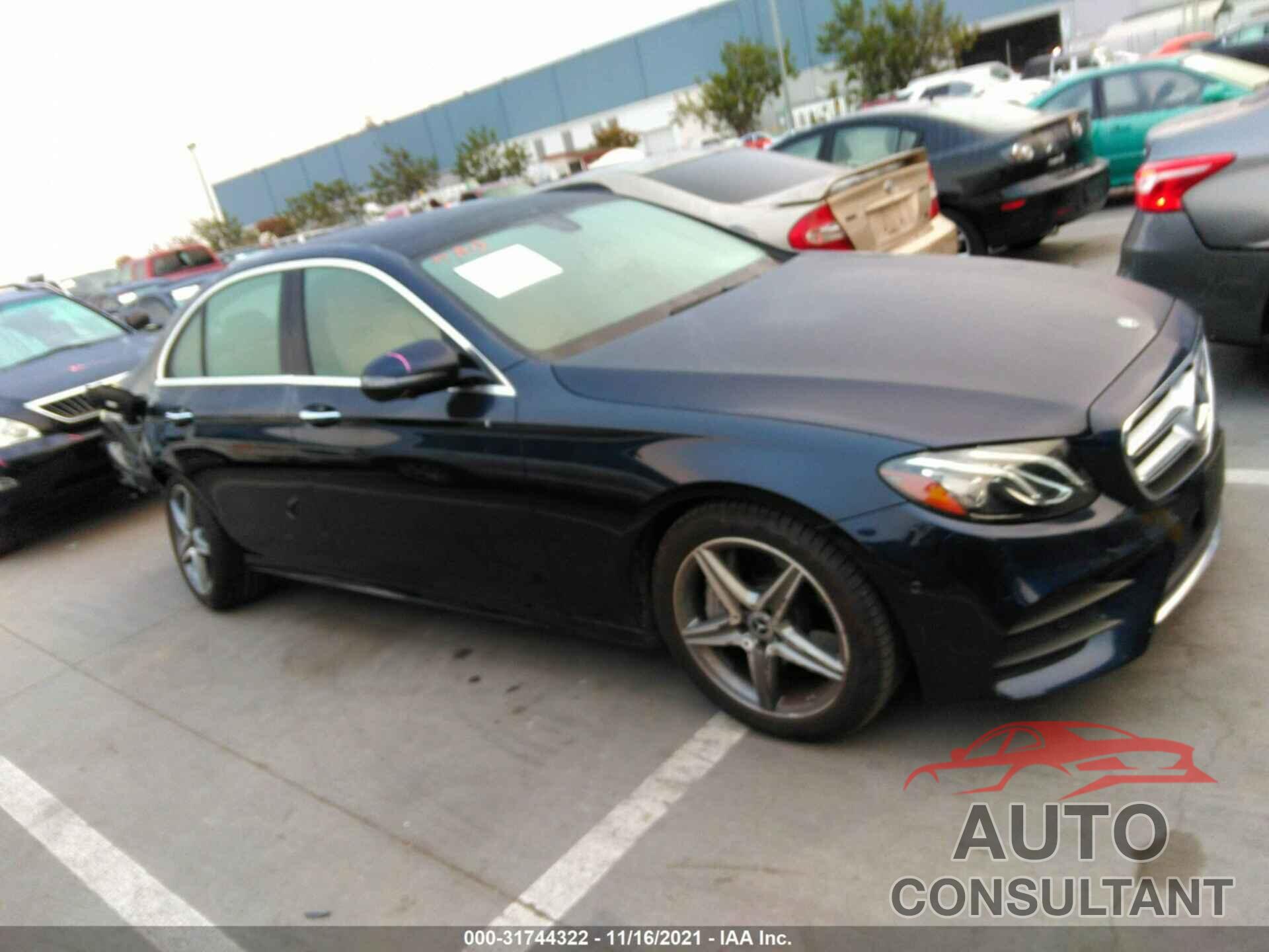 MERCEDES-BENZ E-CLASS 2020 - WDDZF8DB3LA732269