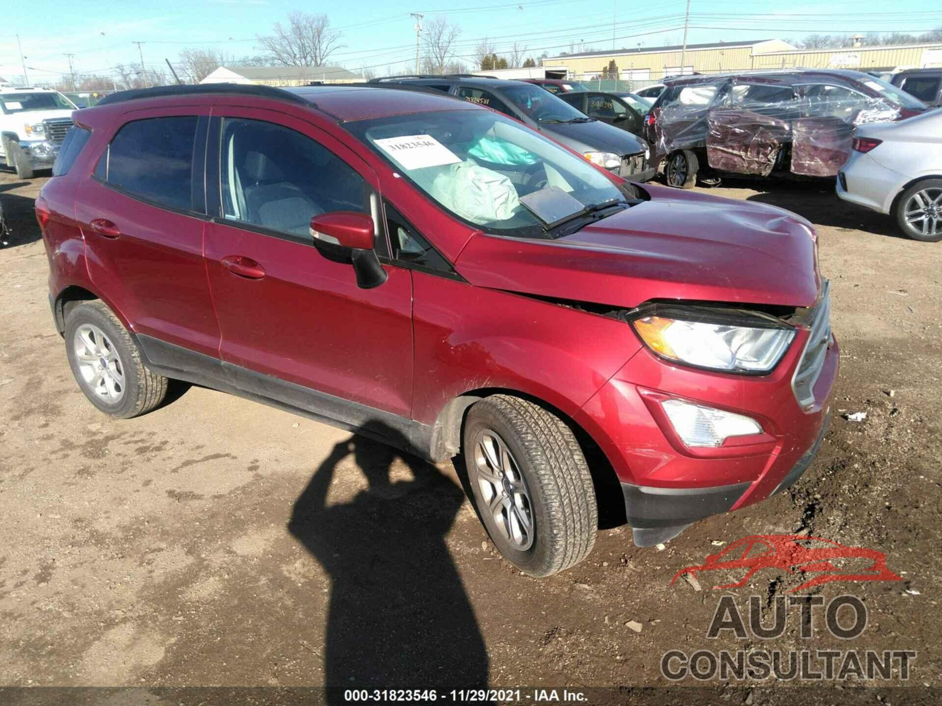 FORD ECOSPORT 2020 - MAJ6S3GL0LC328968