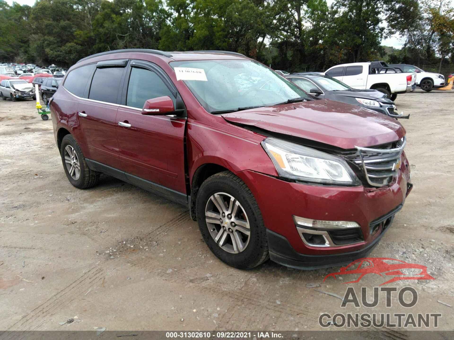 CHEVROLET TRAVERSE 2016 - 1GNKRHKD5GJ204978