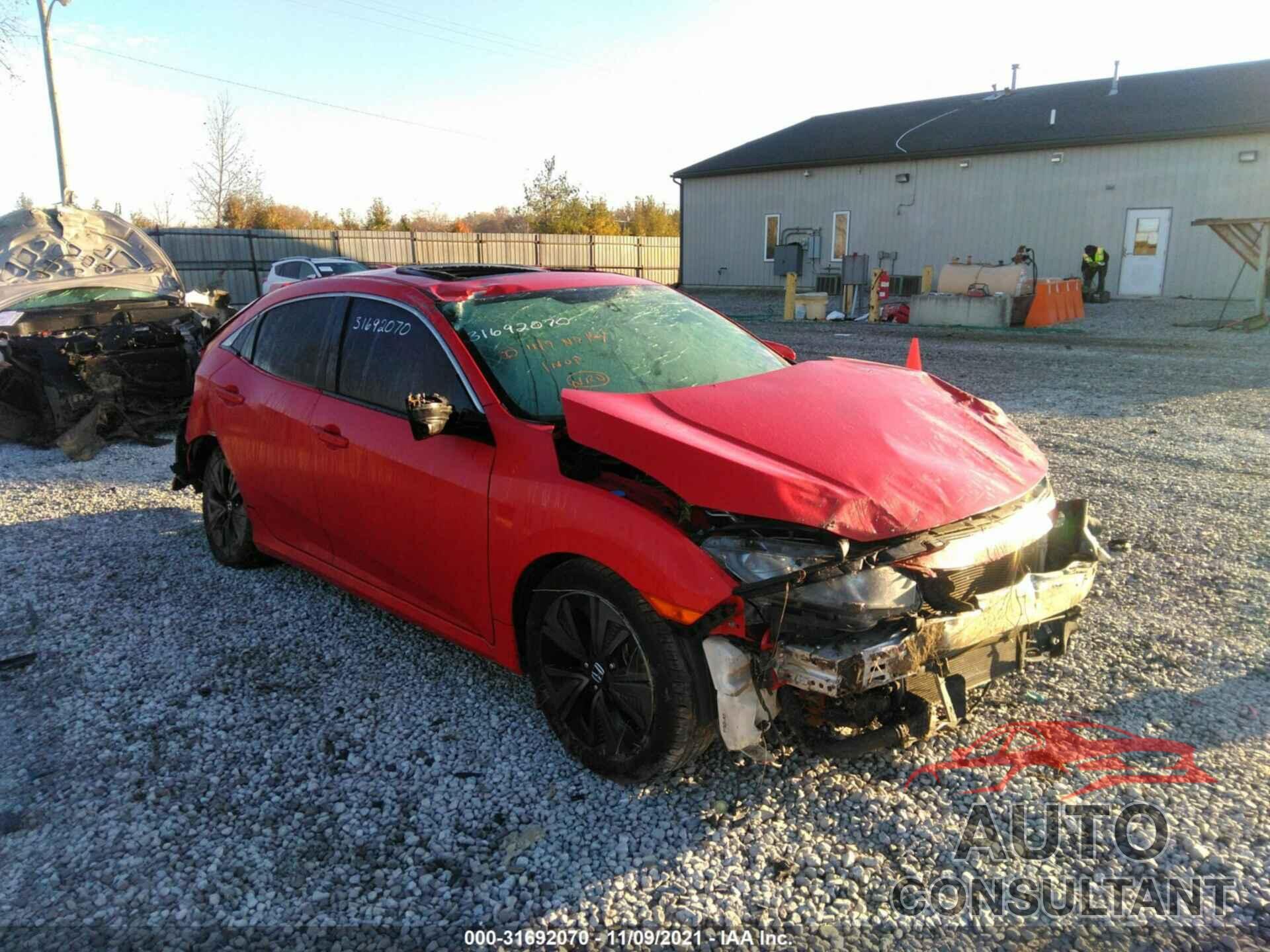 HONDA CIVIC HATCHBACK 2017 - SHHFK7H53HU413345