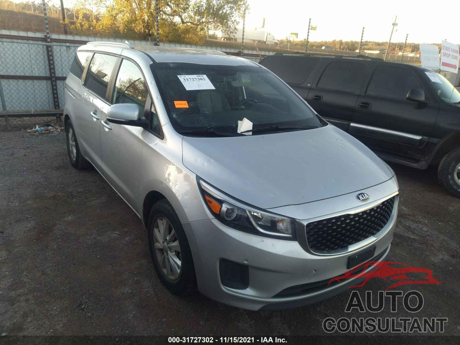 KIA SEDONA 2017 - KNDMB5C10H6249579