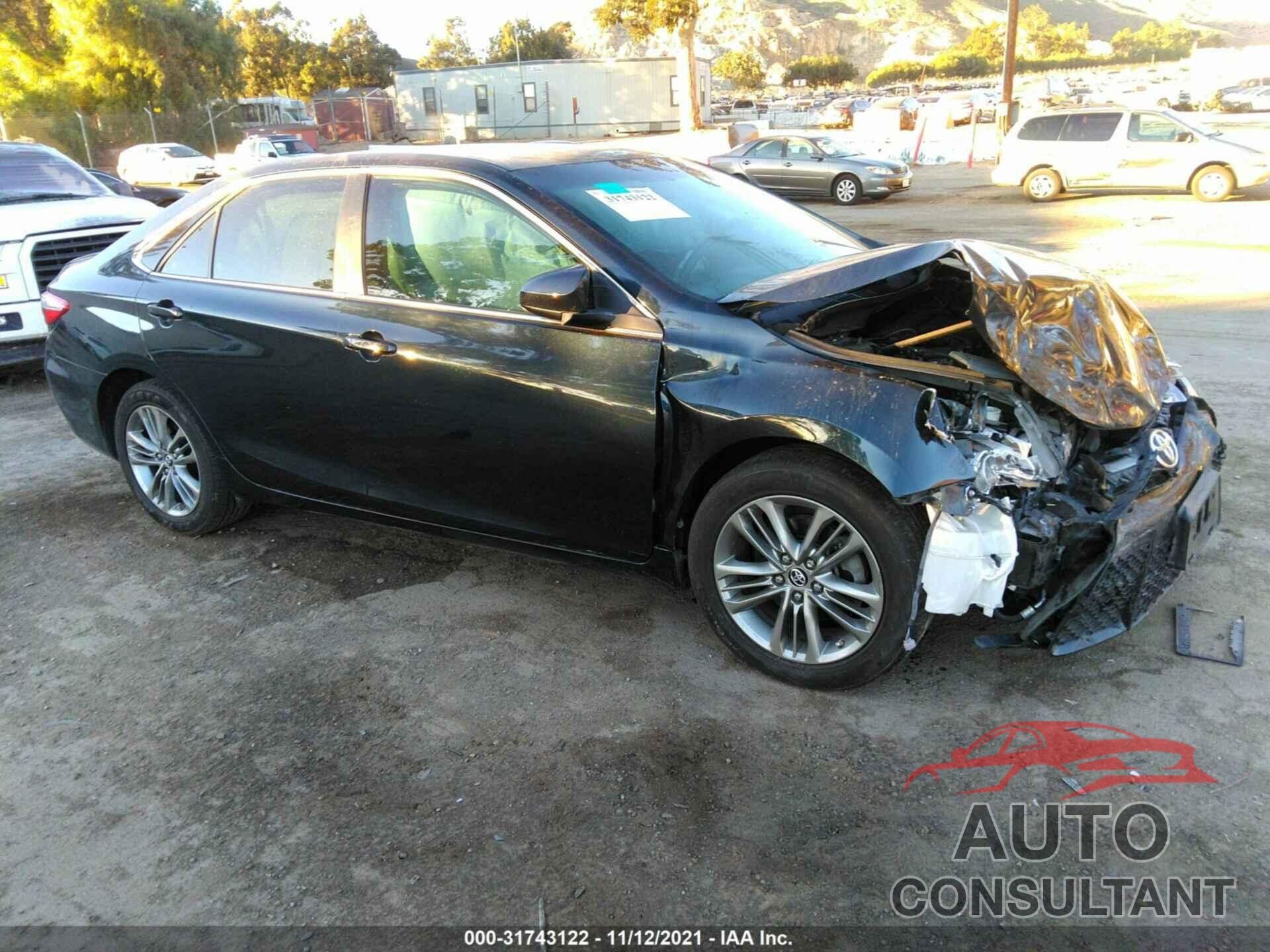 TOYOTA CAMRY 2016 - 4T1BF1FK0GU186918