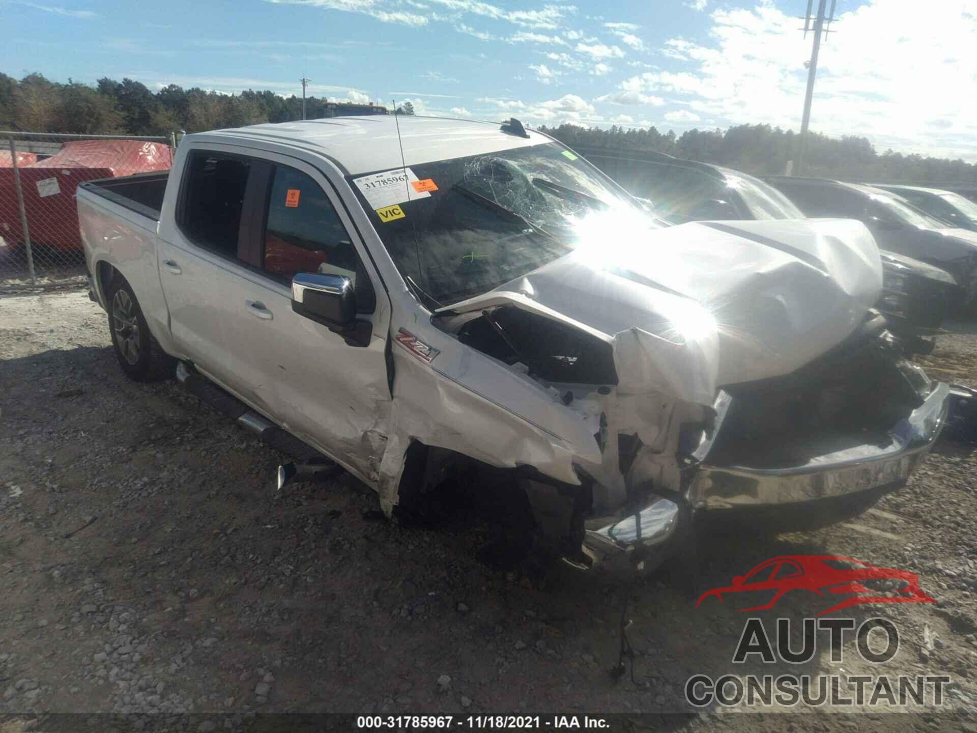 CHEVROLET SILVERADO 1500 2021 - 1GCUYDED9MZ407071
