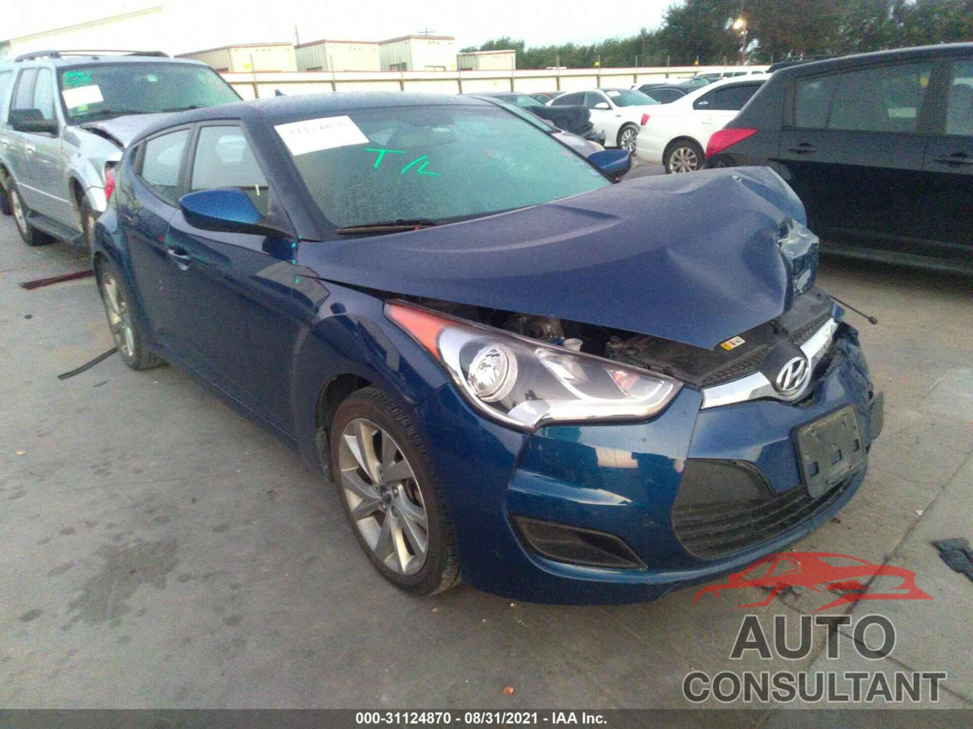 HYUNDAI VELOSTER 2016 - KMHTC6AD8GU281973