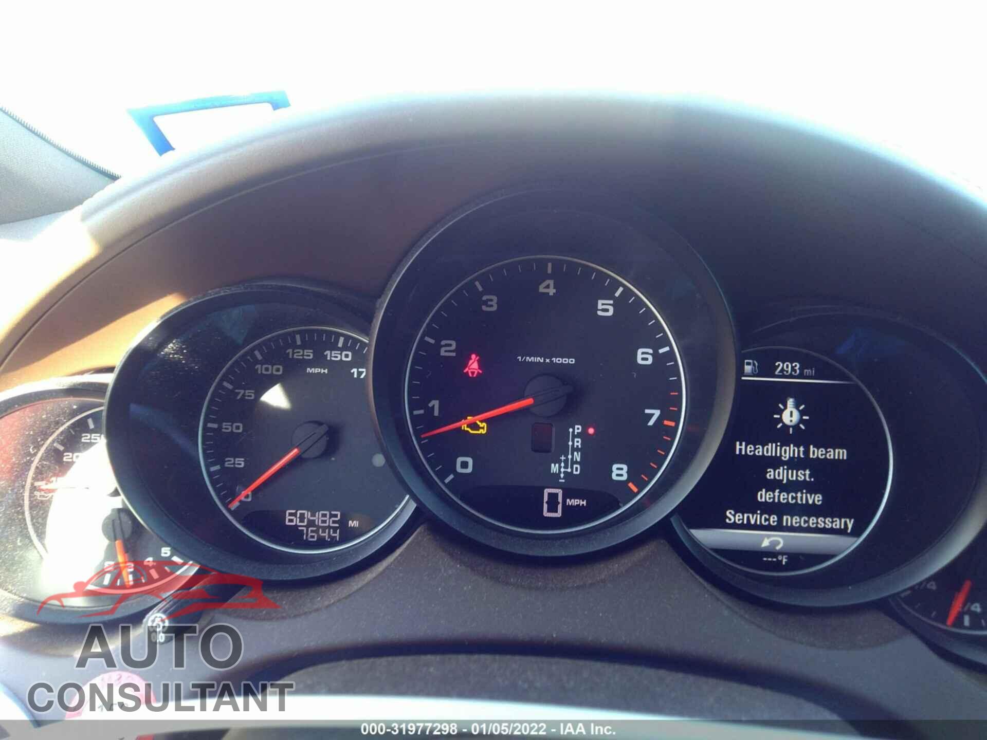 PORSCHE CAYENNE 2016 - WP1AA2A21GKA08053