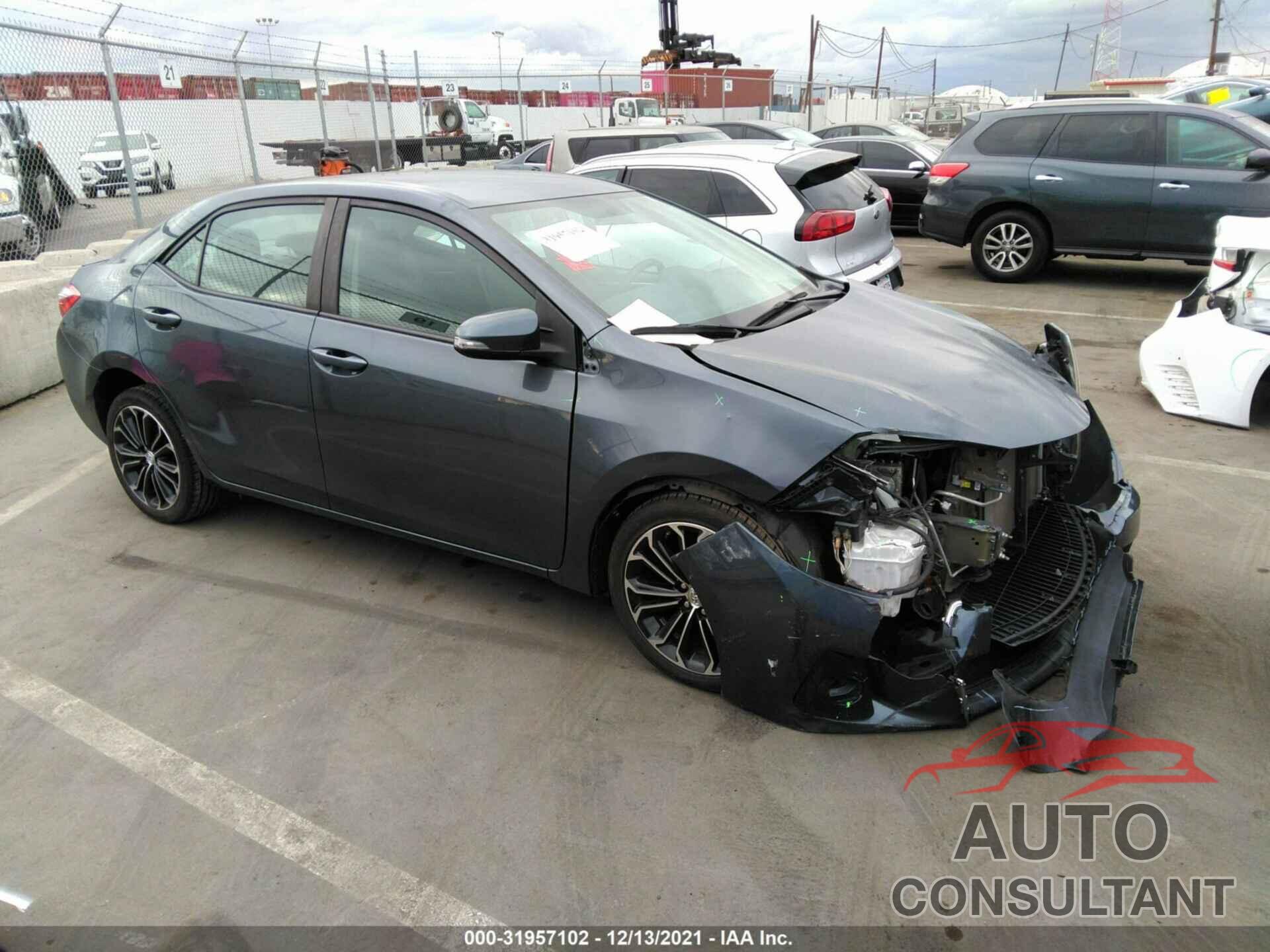TOYOTA COROLLA 2016 - 5YFBURHE5GP438479