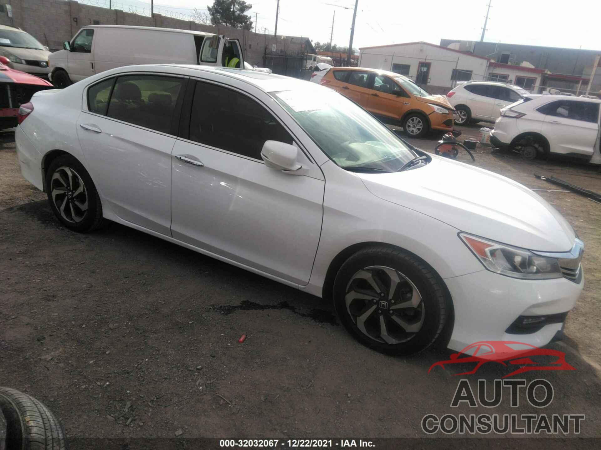 HONDA ACCORD SEDAN 2016 - 1HGCR2F82GA002656