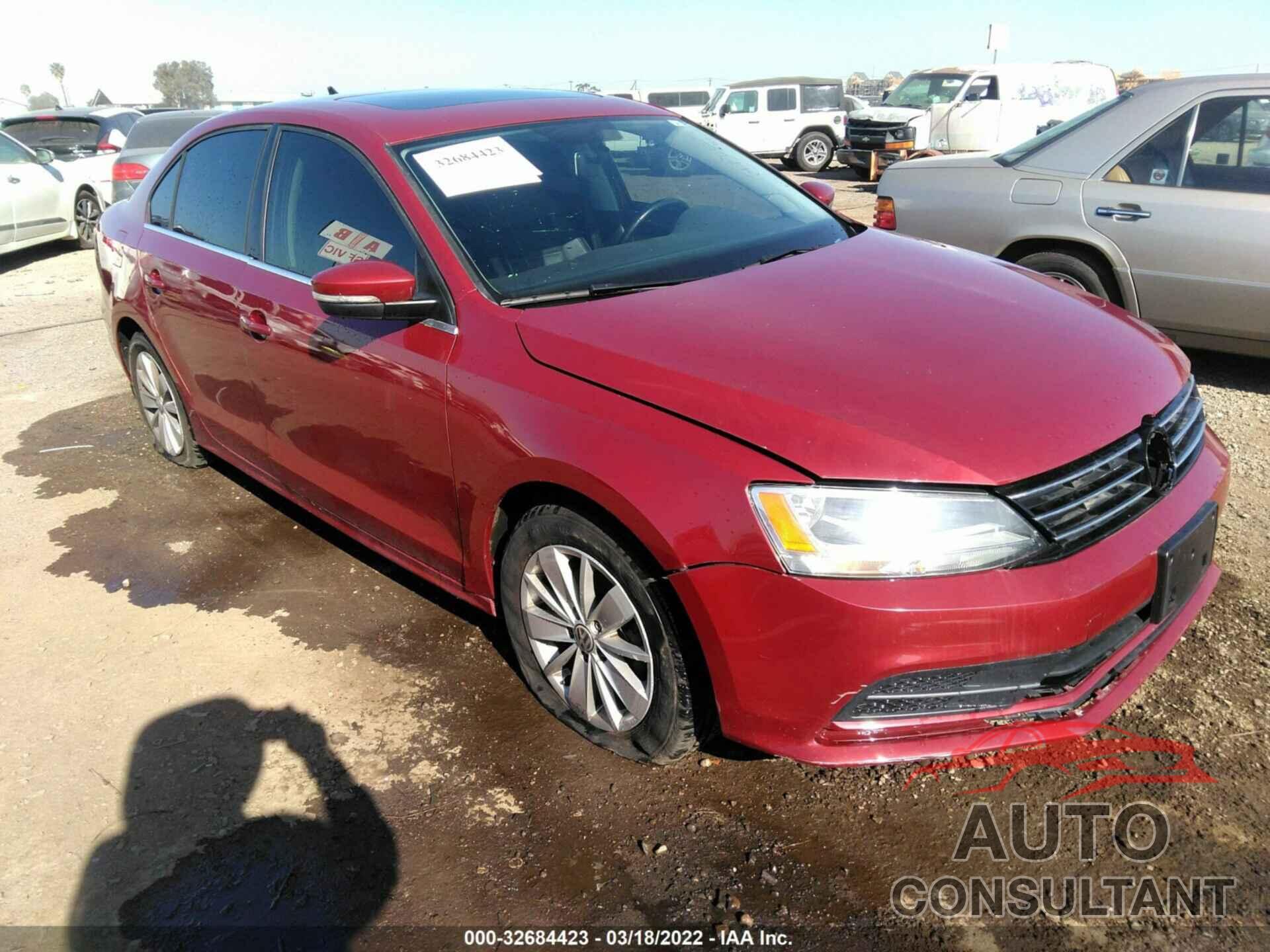 VOLKSWAGEN JETTA SEDAN 2016 - 3VWD67AJ1GM335031