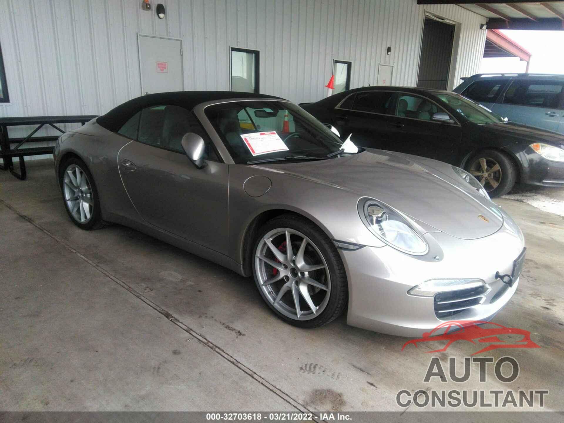 PORSCHE 911 2013 - WP0CA2A98DS140696