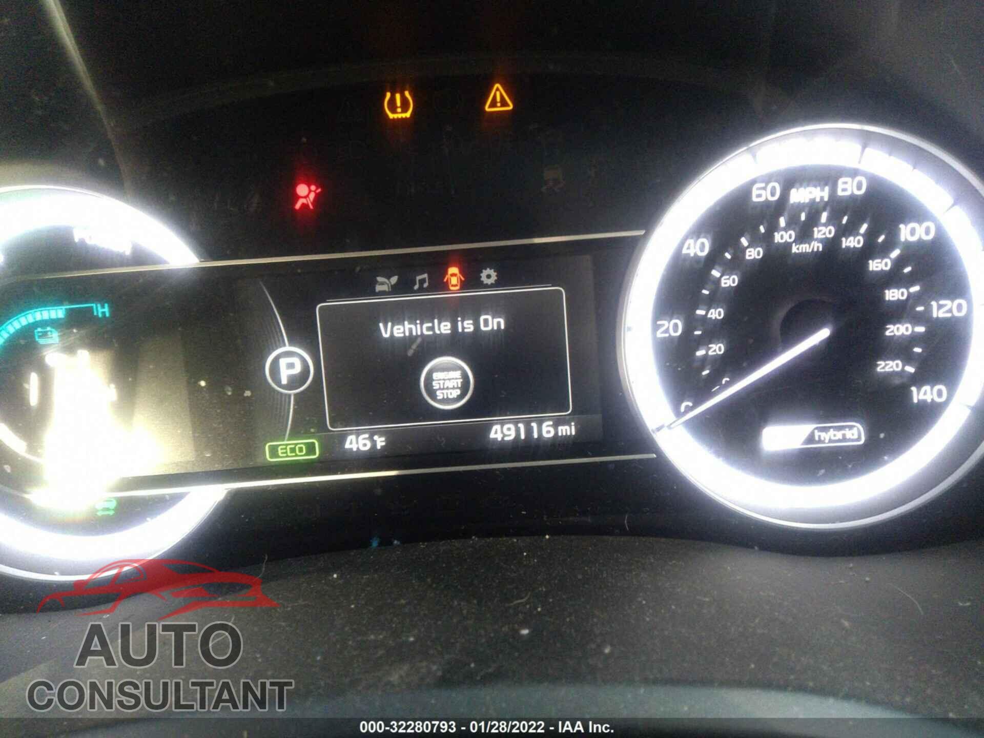 KIA NIRO 2017 - KNDCC3LC2H5057357