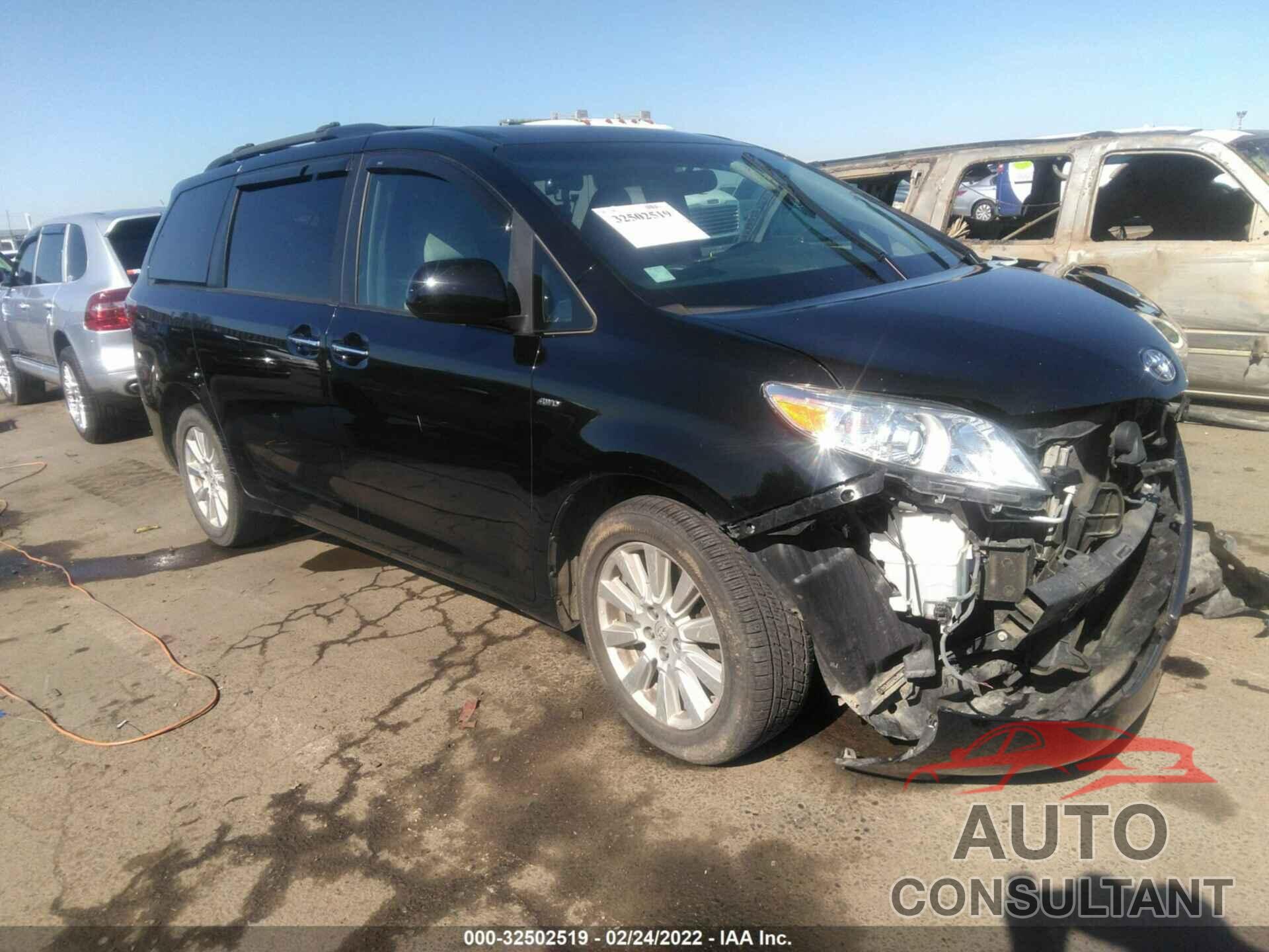 TOYOTA SIENNA 2017 - 5TDDZ3DC9HS151313