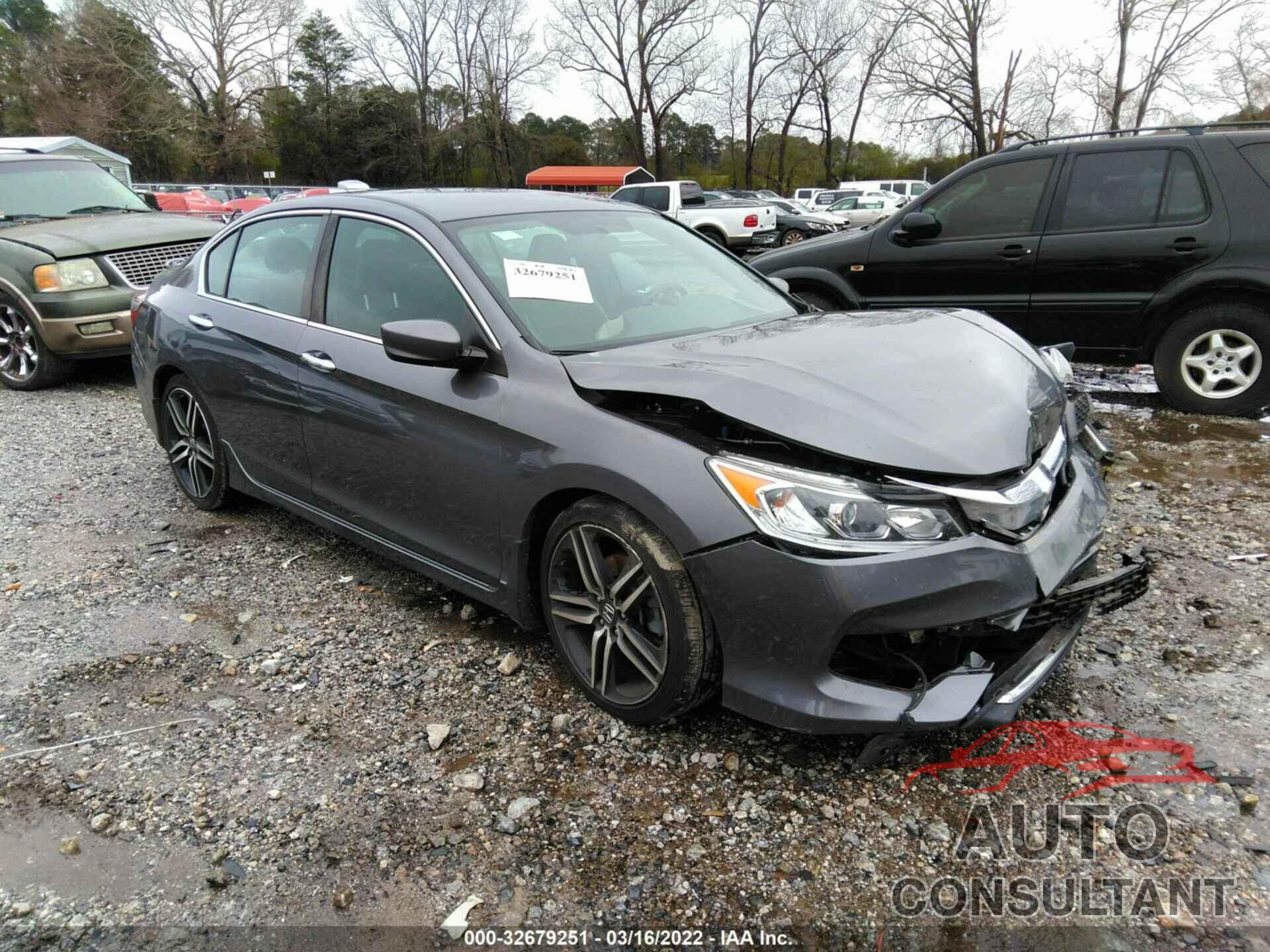 HONDA ACCORD SEDAN 2017 - 1HGCR2F56HA160098