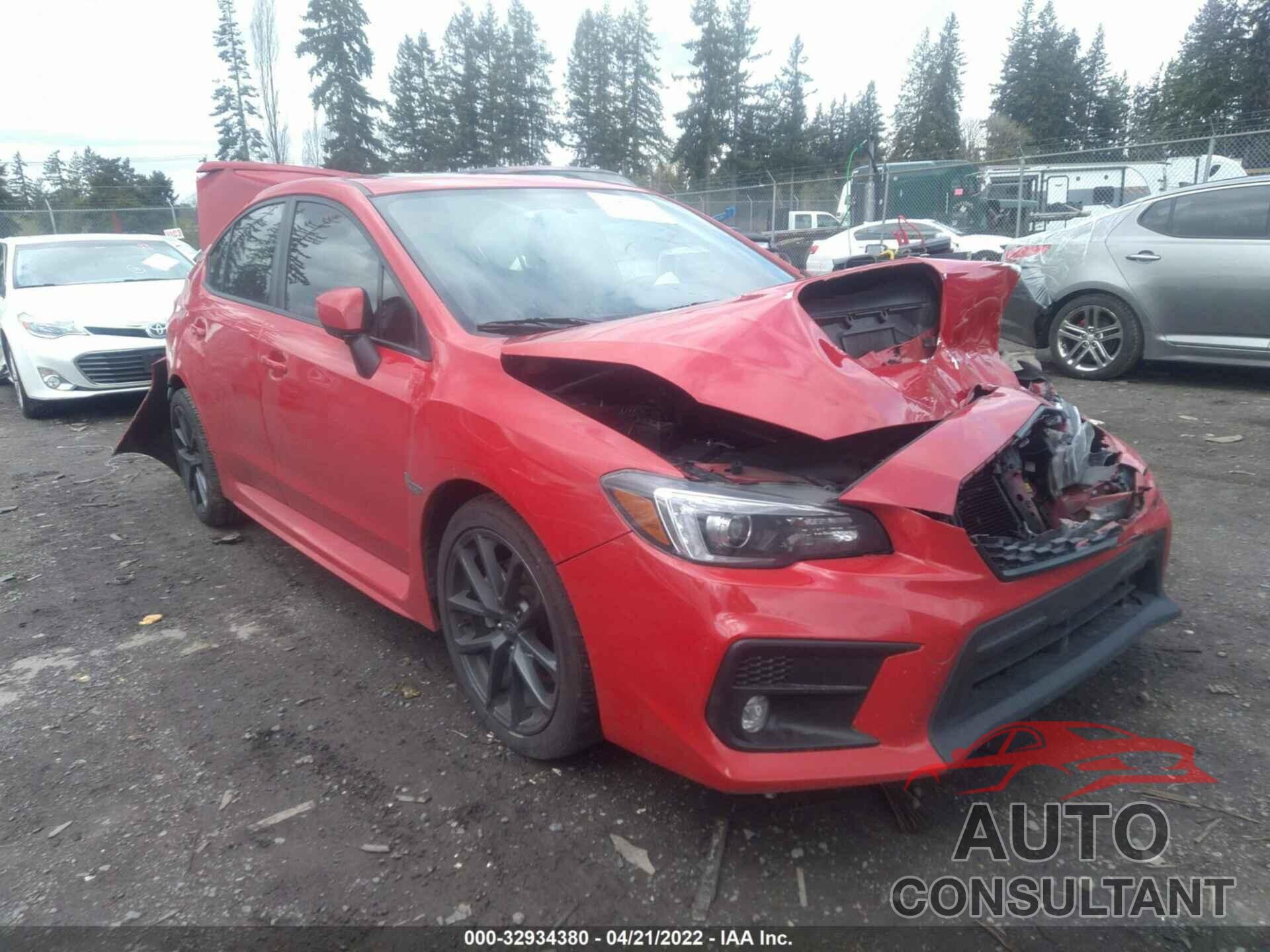 SUBARU WRX 2018 - JF1VA1F62J9805084