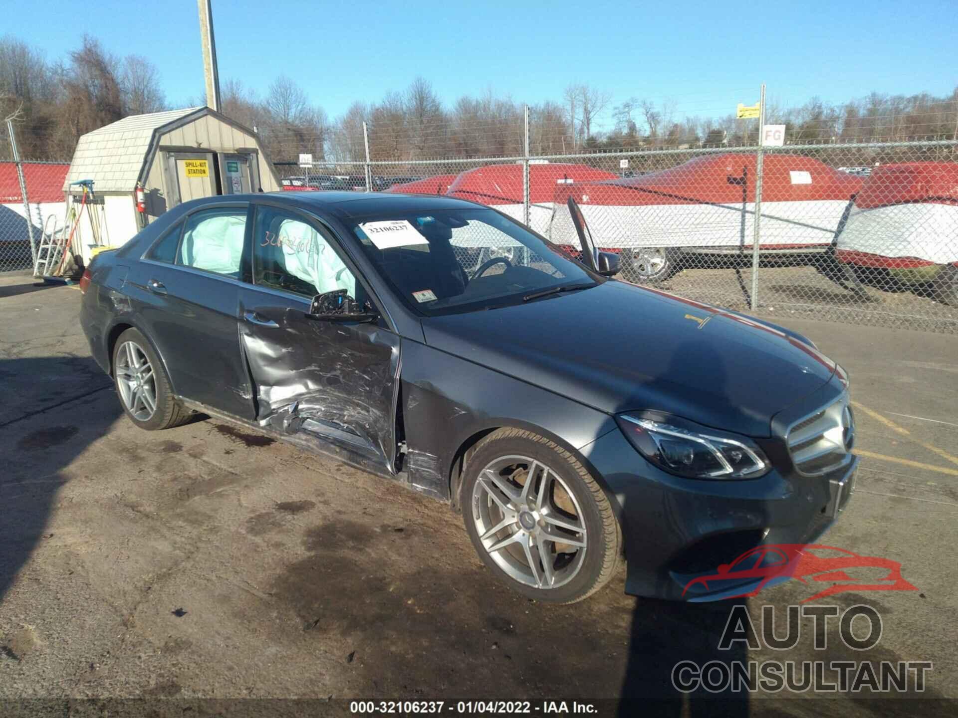 MERCEDES-BENZ E-CLASS 2016 - WDDHF6HB5GB247156