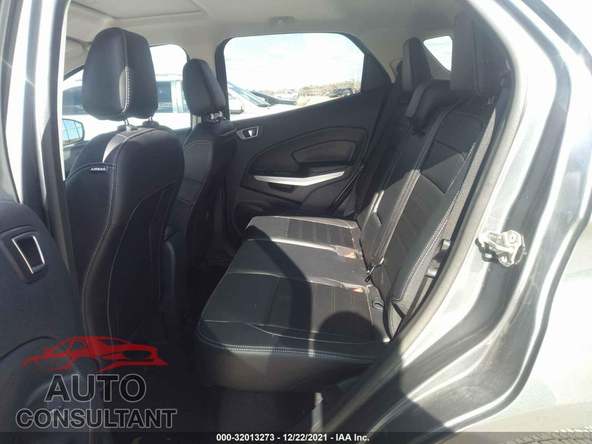 FORD ECOSPORT 2020 - MAJ6S3KLXLC362844