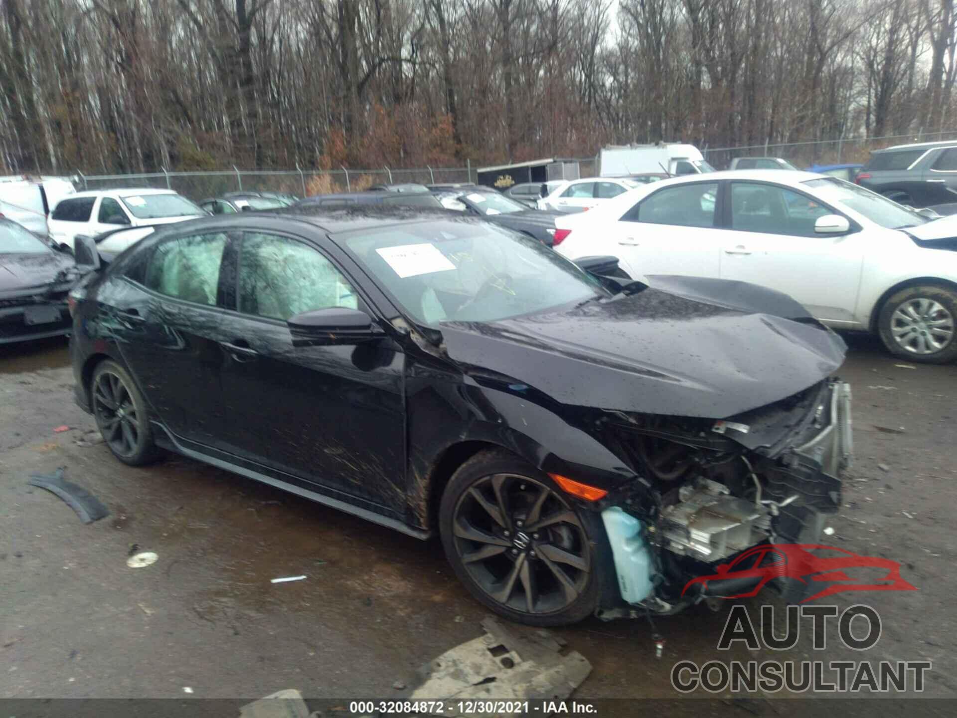 HONDA CIVIC HATCHBACK 2017 - SHHFK7H93HU418144