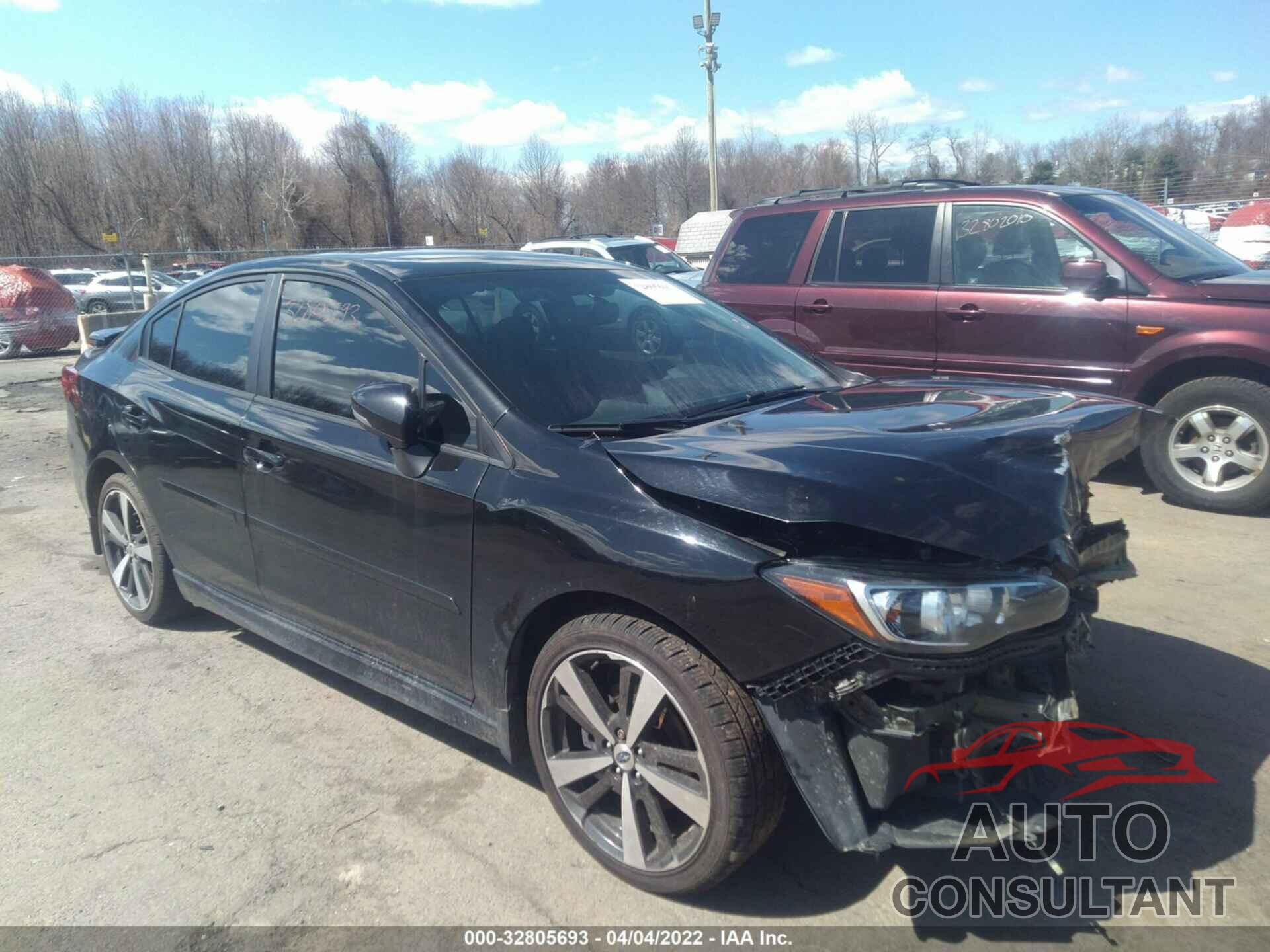 SUBARU IMPREZA 2018 - 4S3GKAM68J3622939