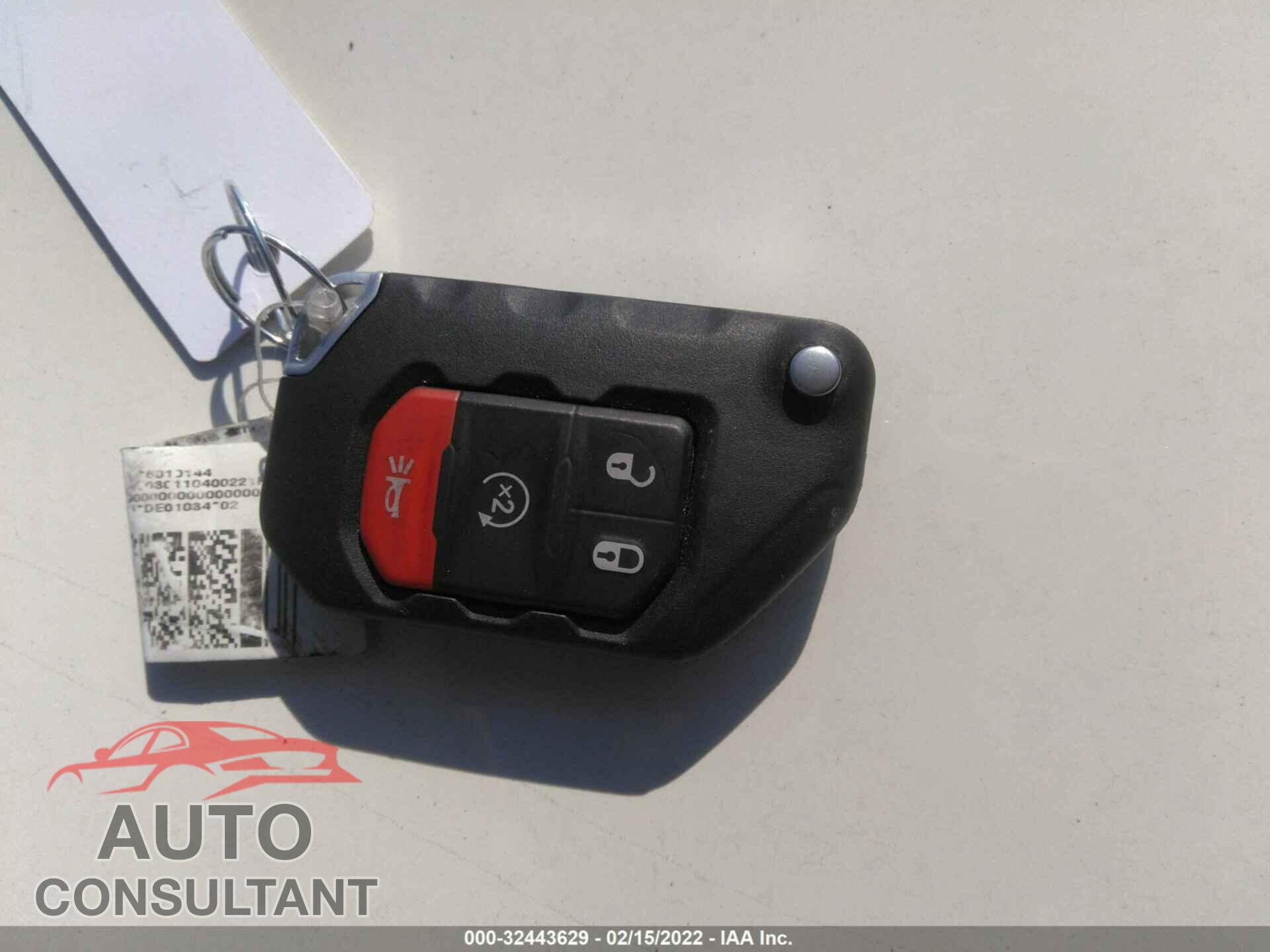 JEEP GLADIATOR 2021 - 1C6HJTAG3ML613352
