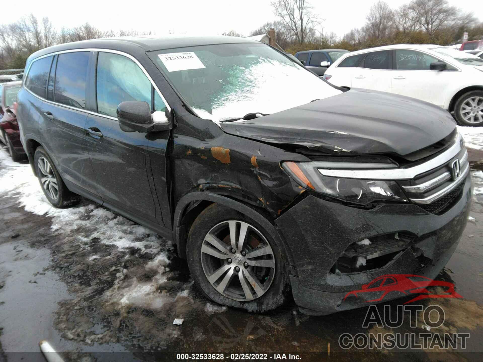 HONDA PILOT 2017 - 5FNYF6H74HB067431