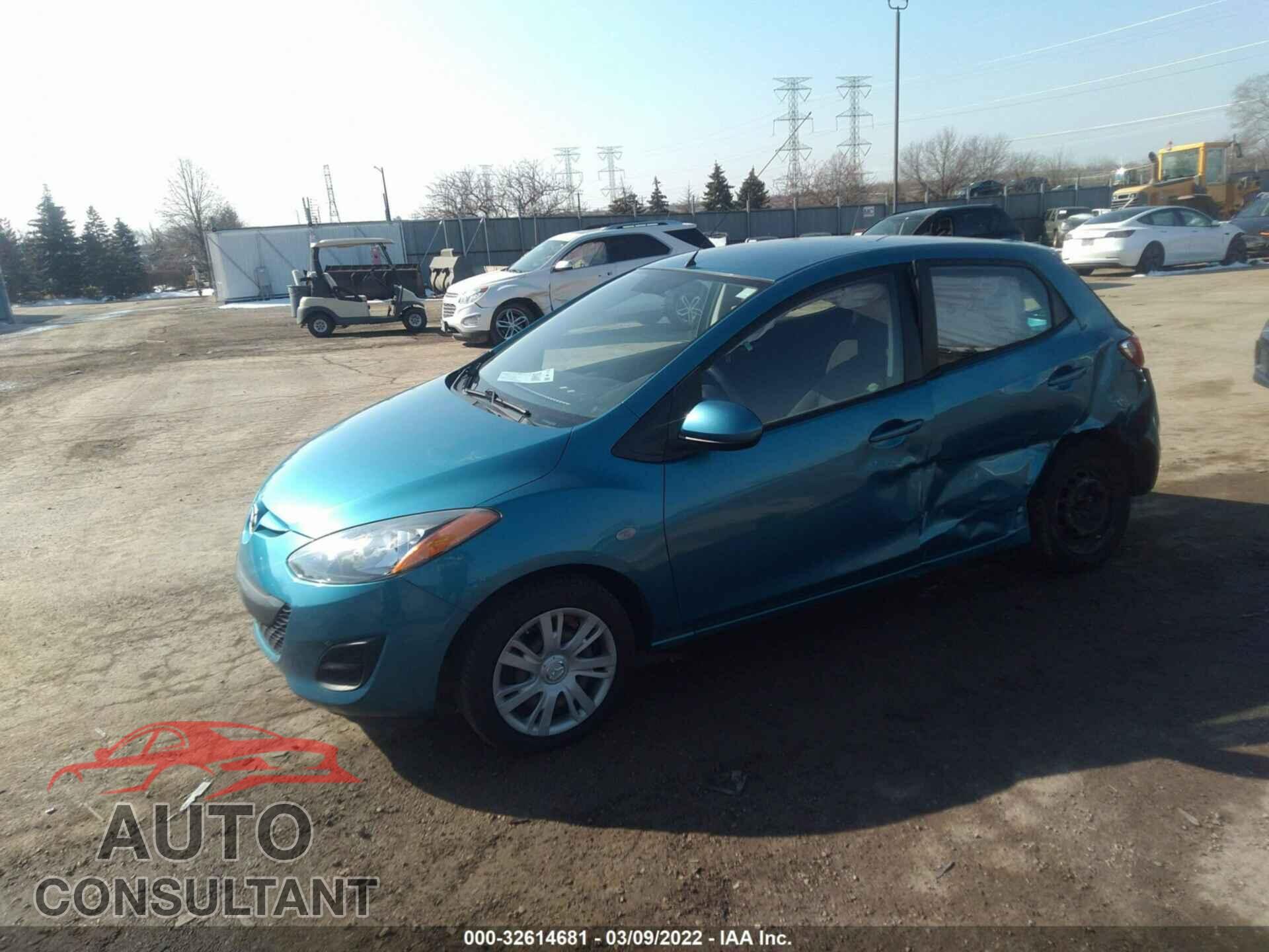 MAZDA MAZDA2 2012 - JM1DE1KY9C0142475