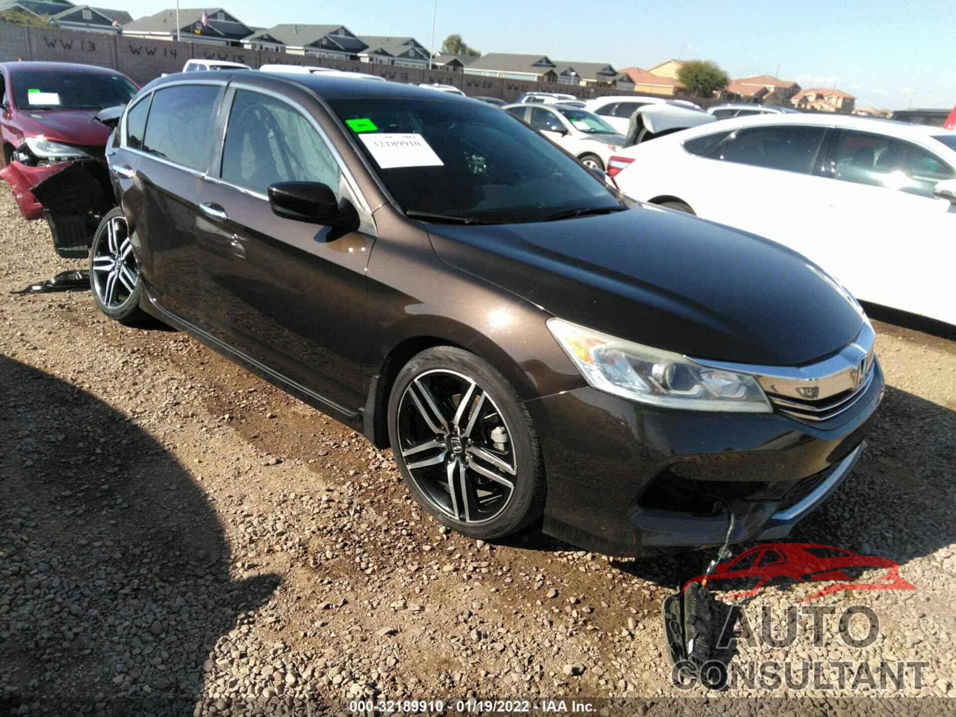 HONDA ACCORD SEDAN 2016 - 1HGCR2F59GA061922