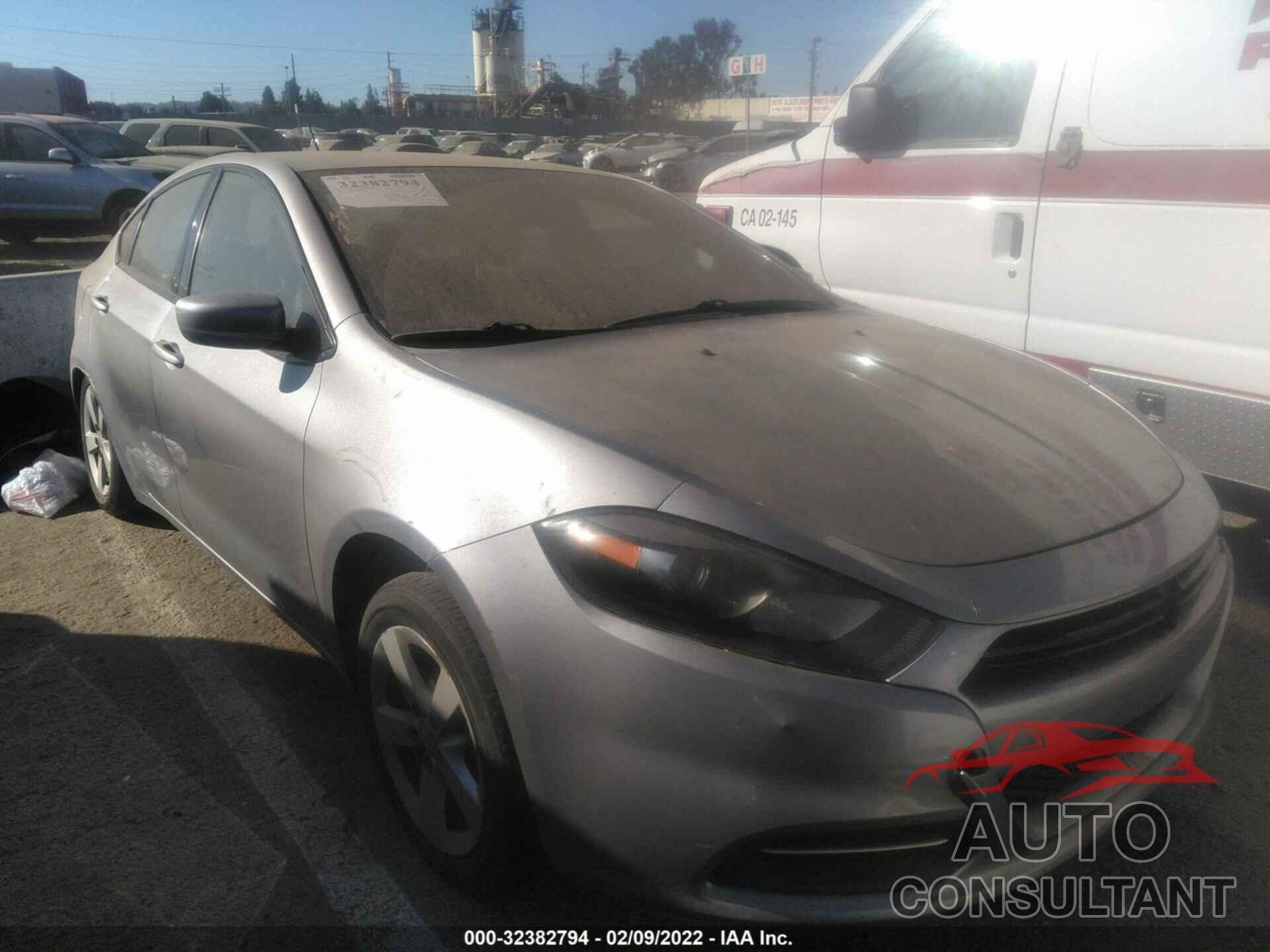 DODGE DART 2016 - 1C3CDFBB6GD652809