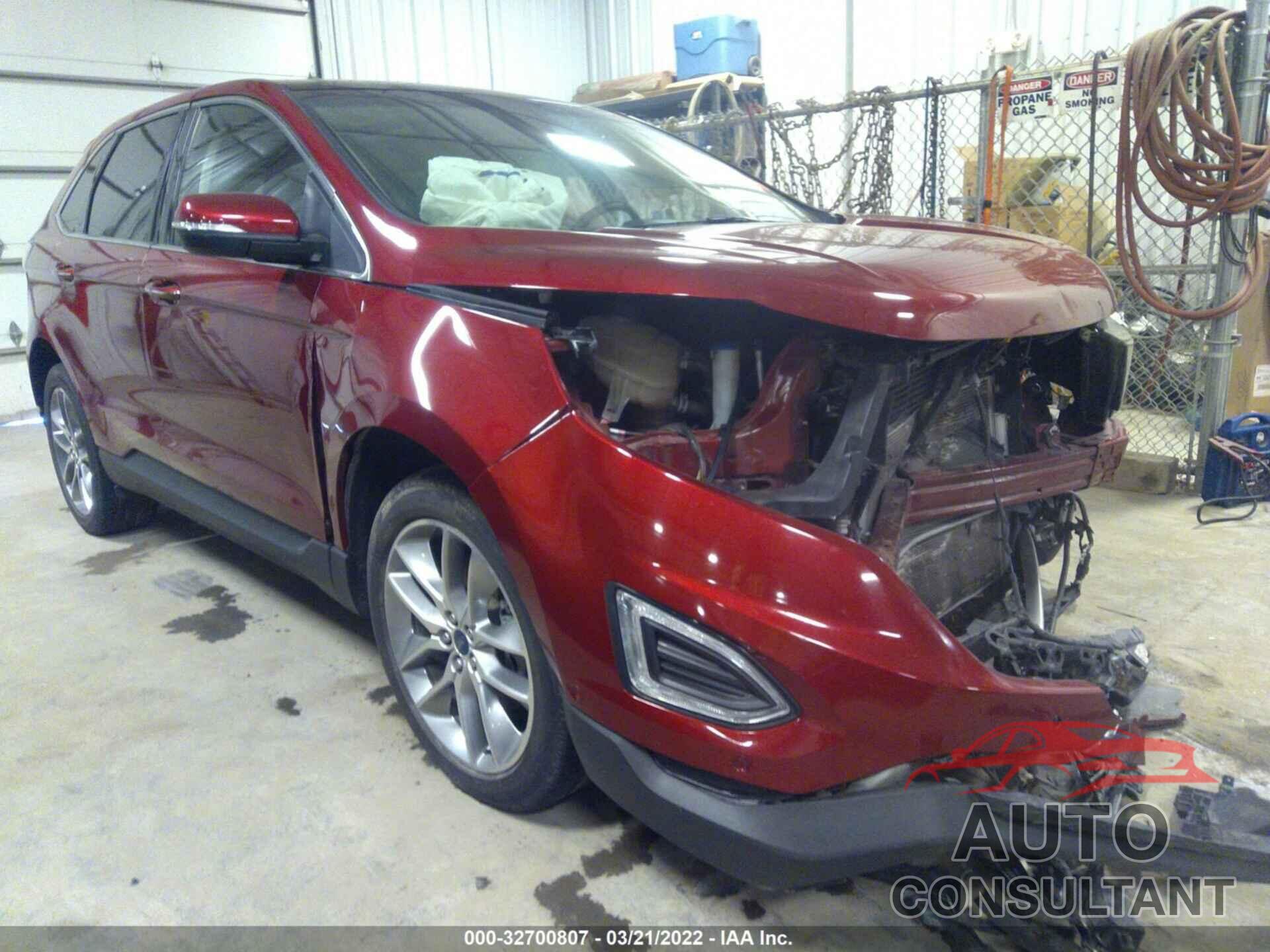 FORD EDGE 2017 - 2FMPK4K8XHBB43840