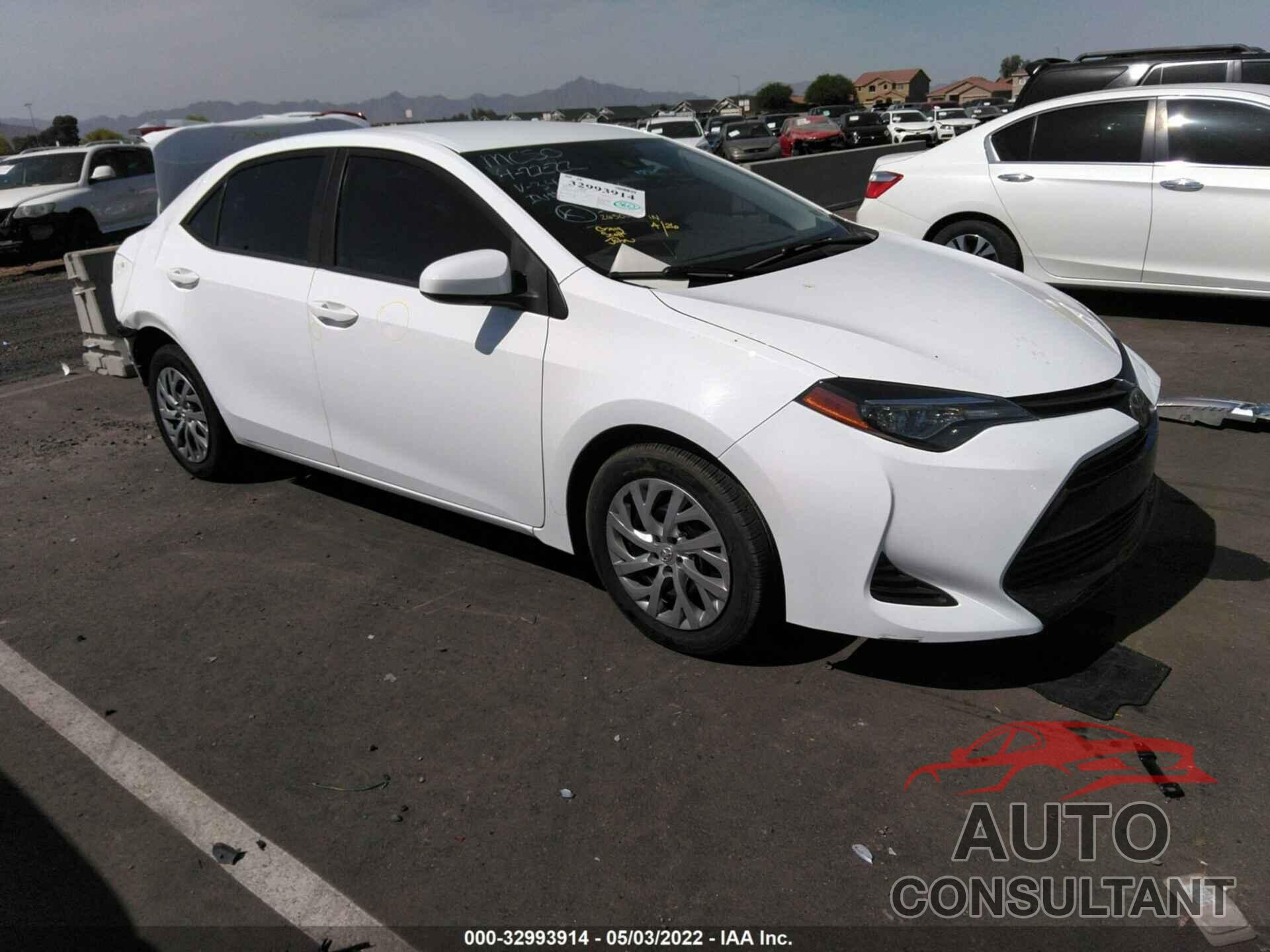 TOYOTA COROLLA 2019 - 2T1BURHE6KC193426