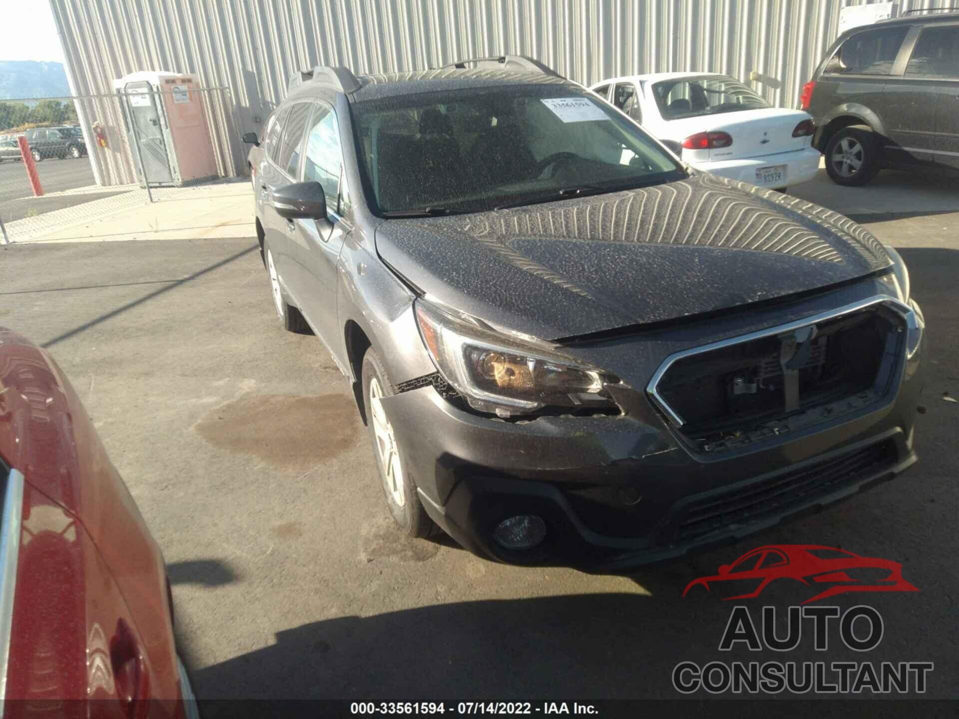 SUBARU OUTBACK 2019 - 4S4BSAHC3K3224965