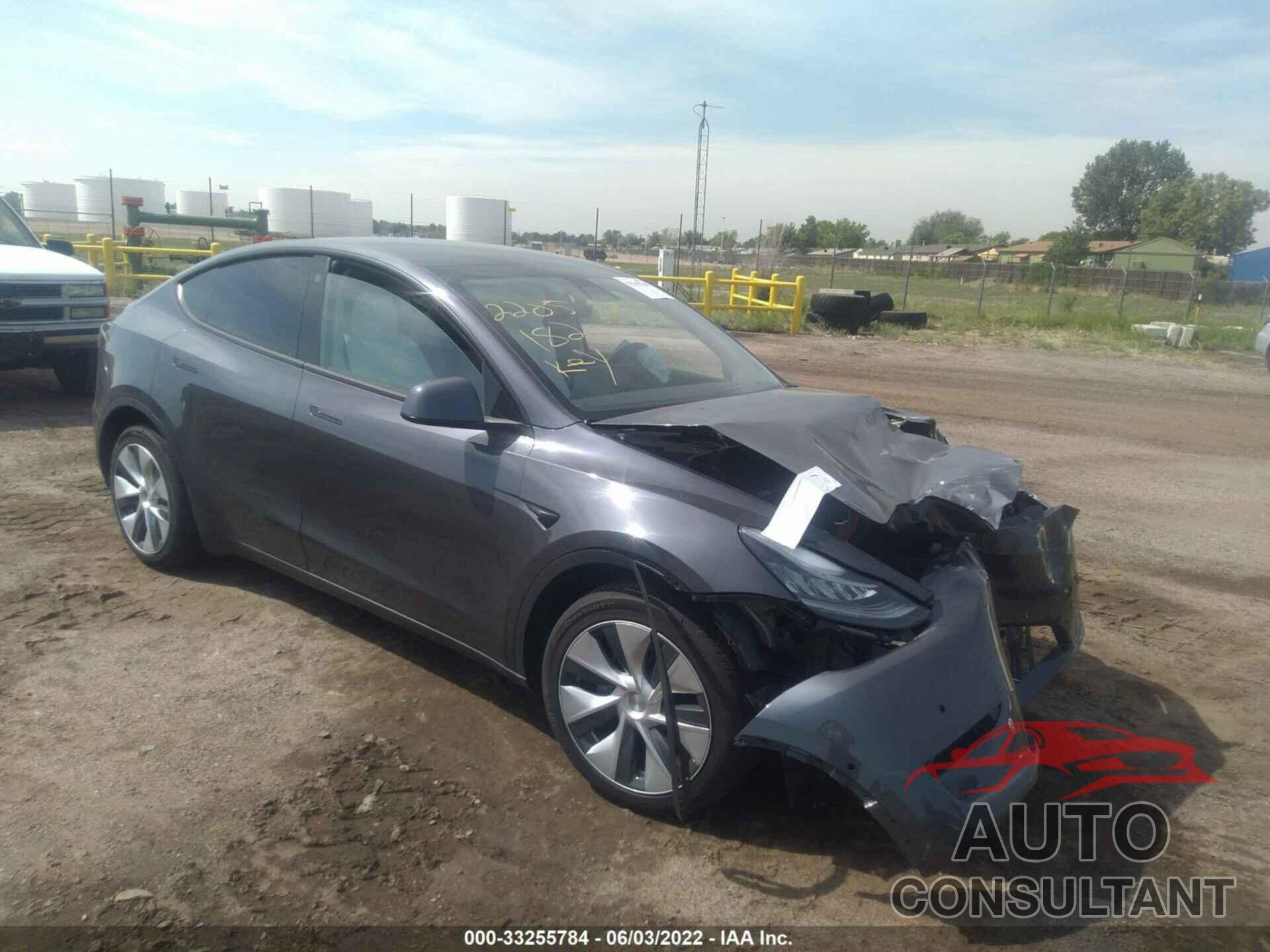 TESLA MODEL Y 2022 - 7SAYGAEE6NF418907