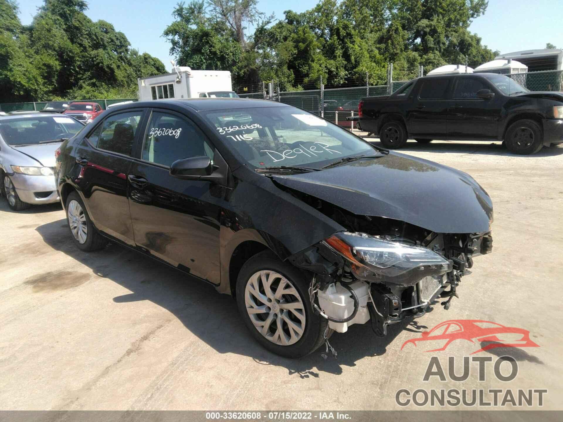 TOYOTA COROLLA 2017 - 2T1BURHE9HC776369