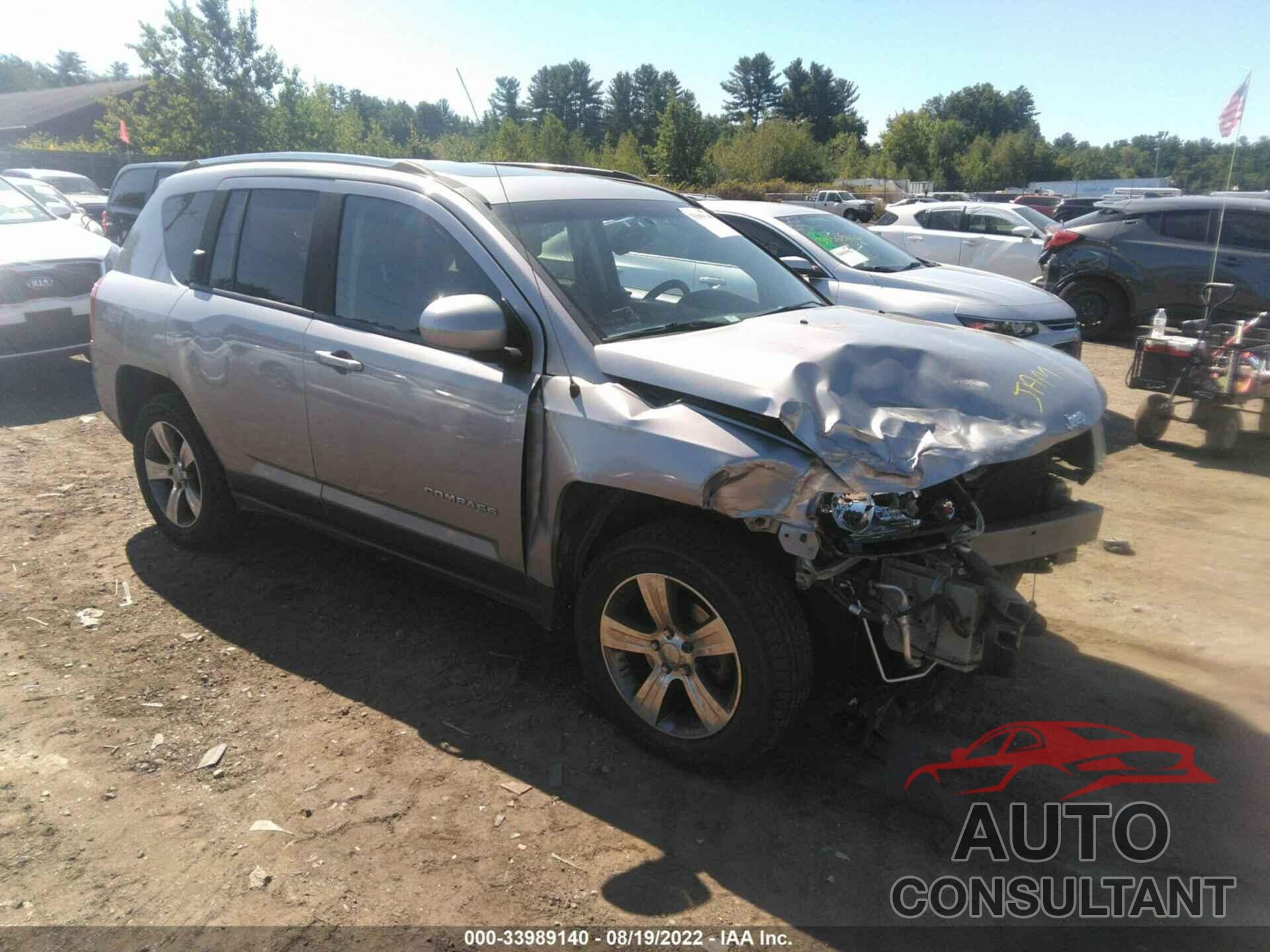 JEEP COMPASS 2016 - 1C4NJDEBXGD762887