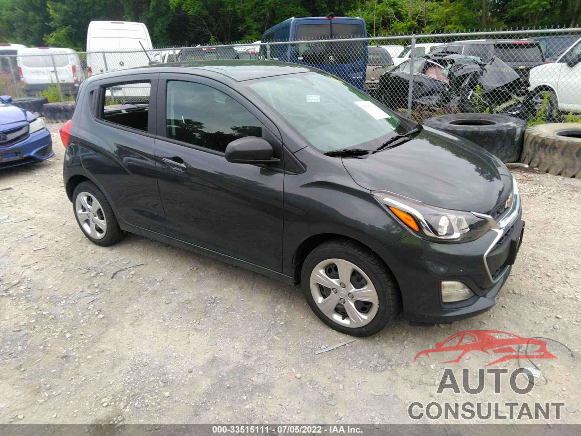 CHEVROLET SPARK 2021 - KL8CA6SA8MC707301