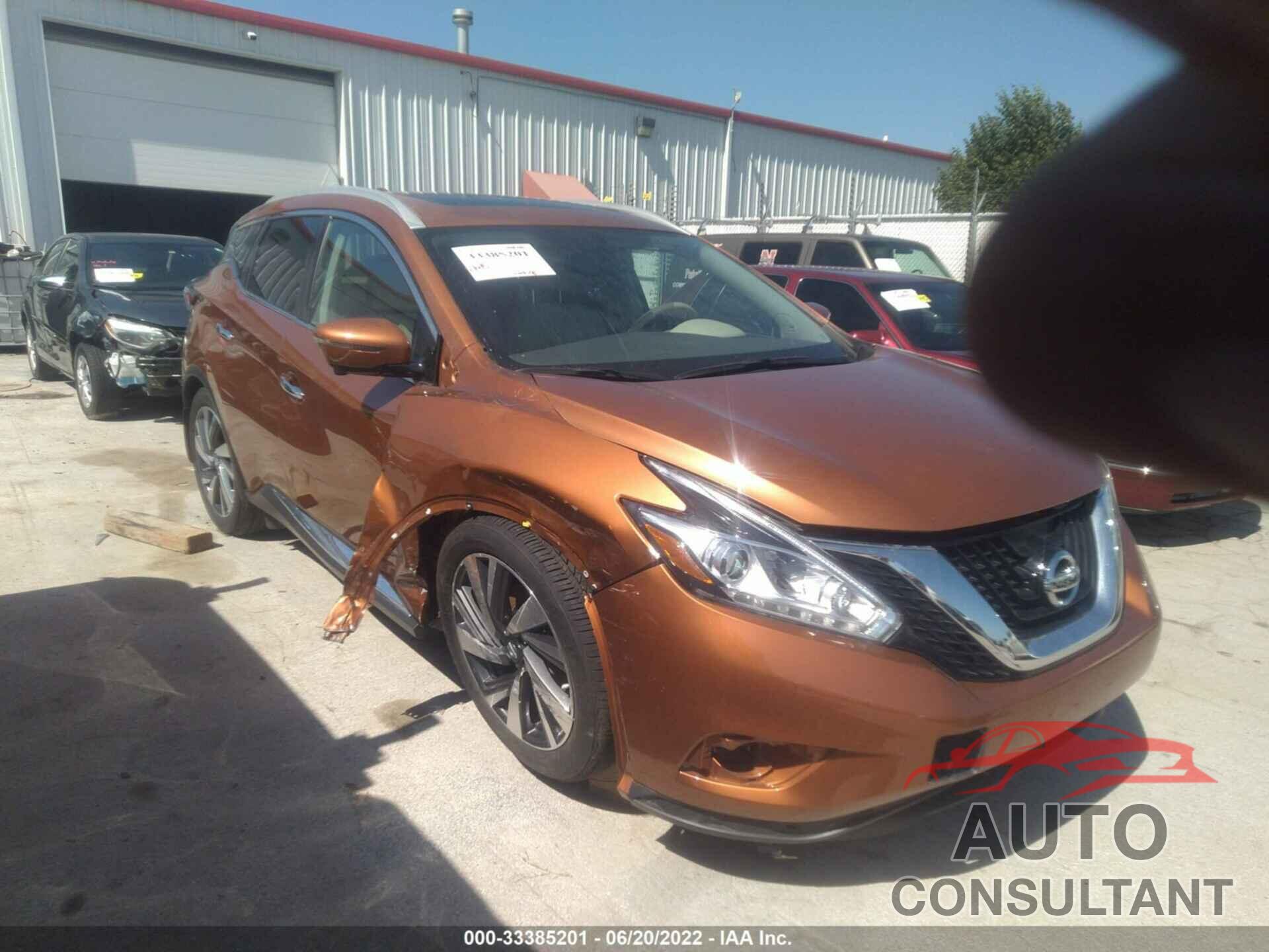 NISSAN MURANO 2017 - 5N1AZ2MH7HN100385