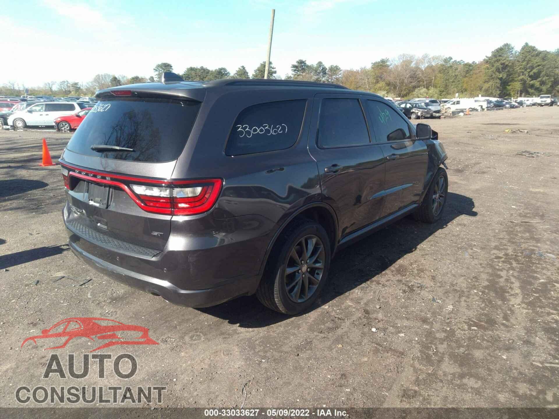 DODGE DURANGO 2017 - 1C4RDJDG9HC860319