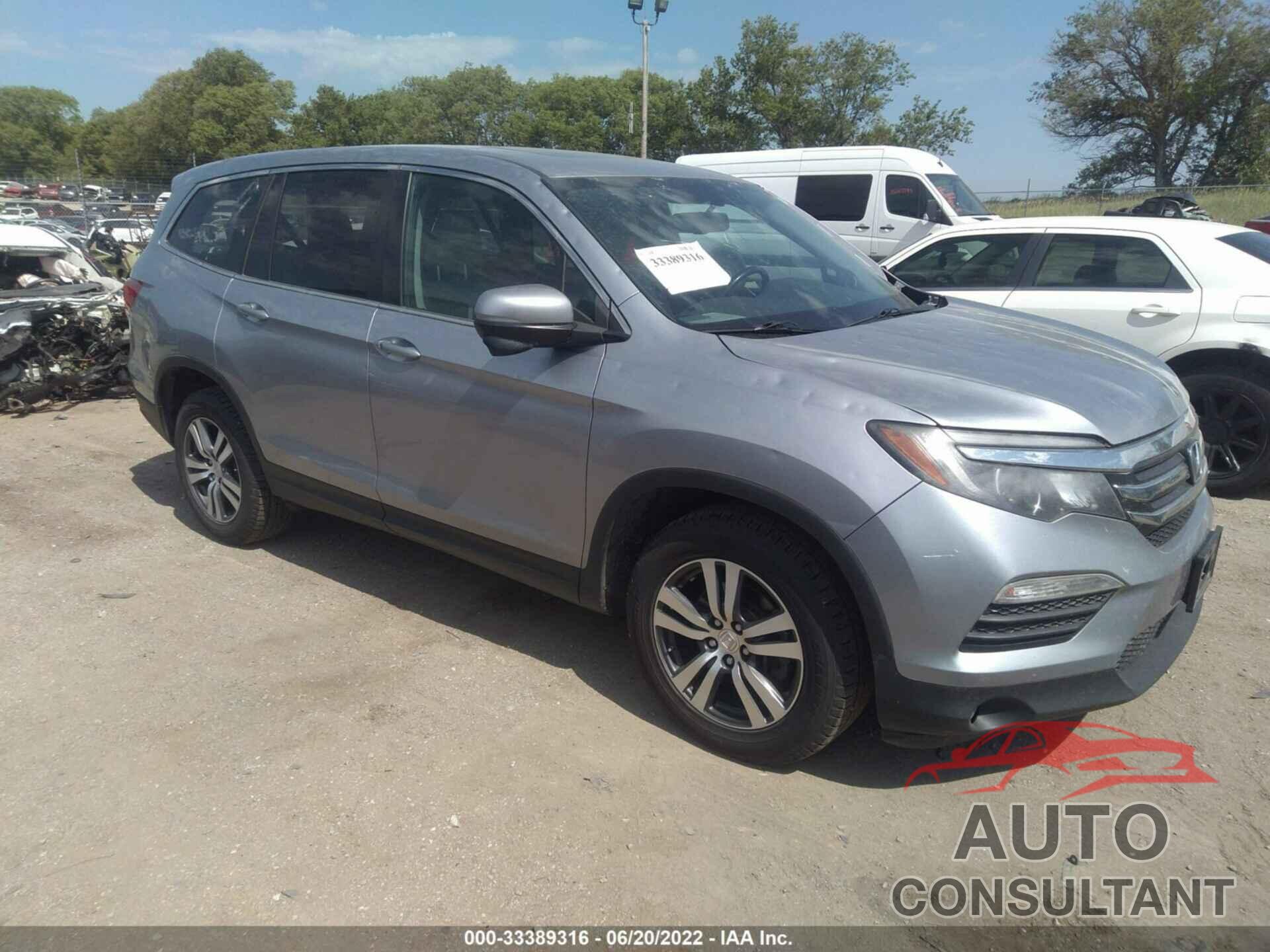 HONDA PILOT 2016 - 5FNYF6H53GB083181