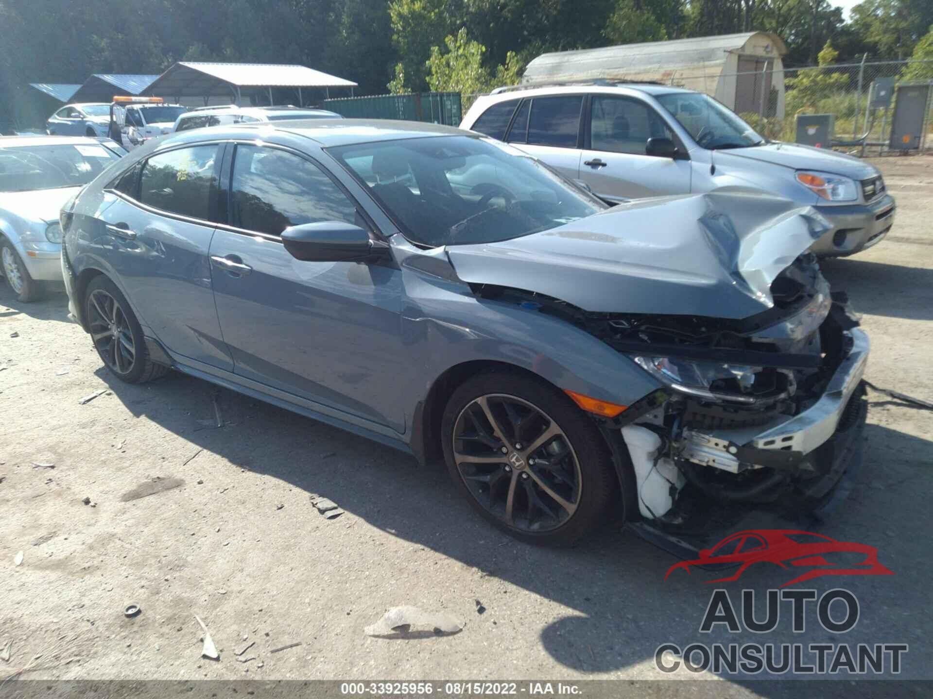 HONDA CIVIC HATCHBACK 2021 - SHHFK7H44MU416076